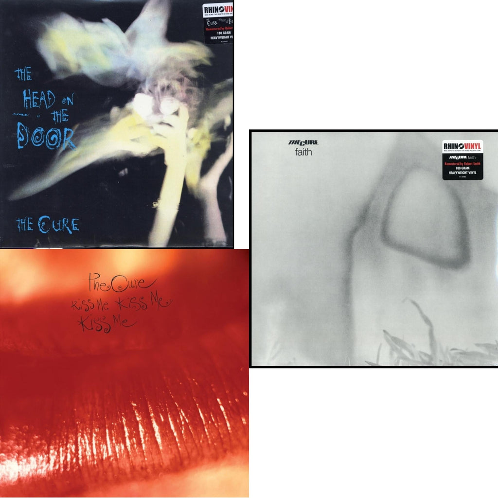 Head On The Door (180G) & Kiss Me, Kiss Me, Kiss Me (180G) & Faith (180G)