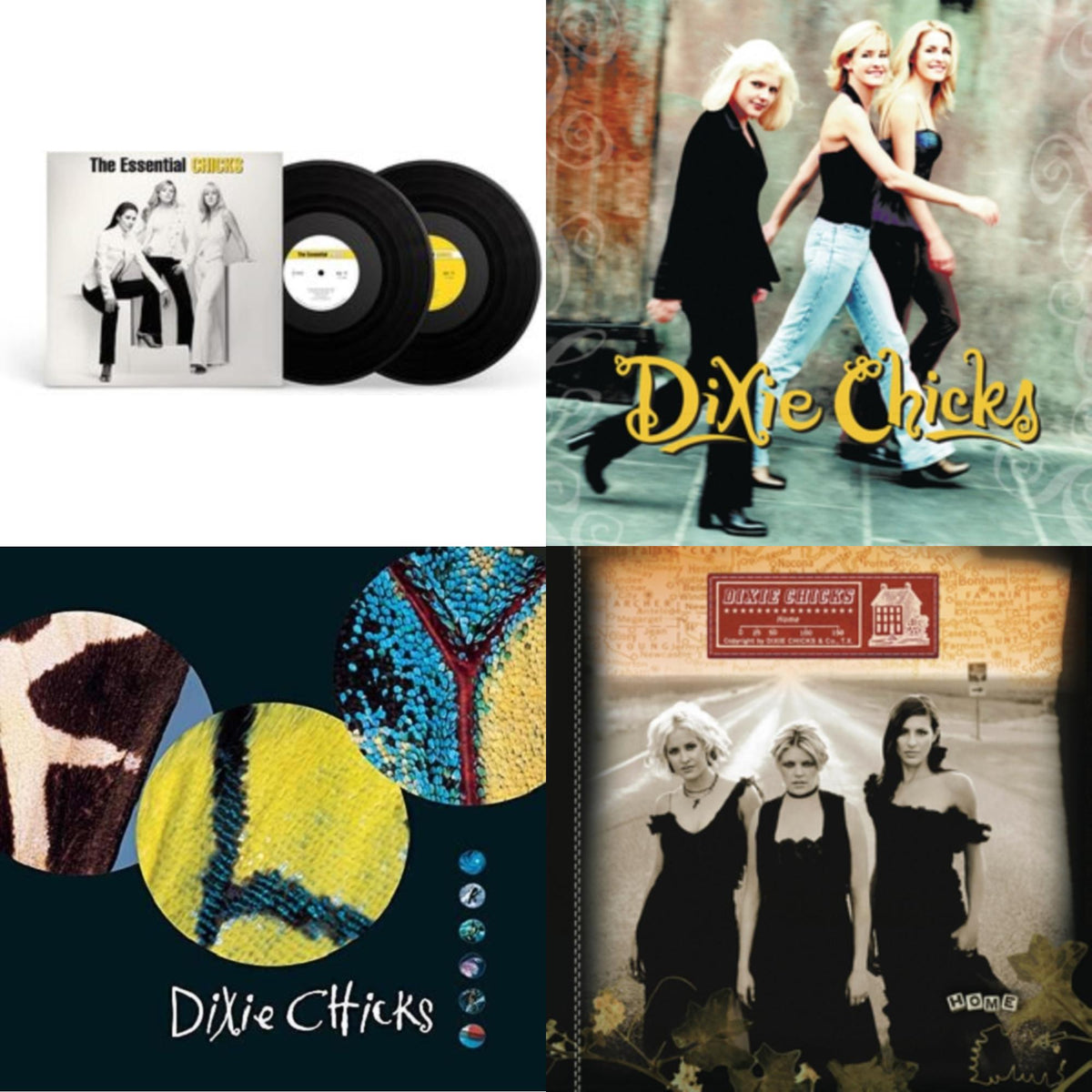 Essential Chicks (2LP) & Wide Open Spaces & Fly & Home
