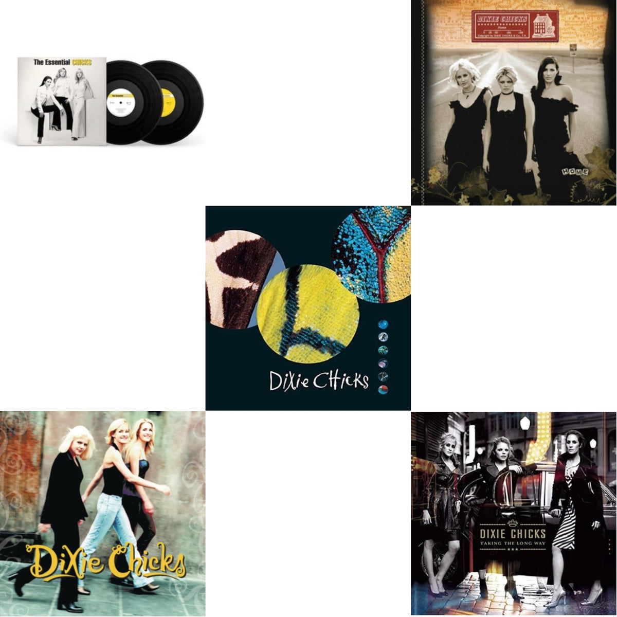 Essential Chicks (2LP) & Wide Open Spaces & Fly & Home & Taking The Long Way