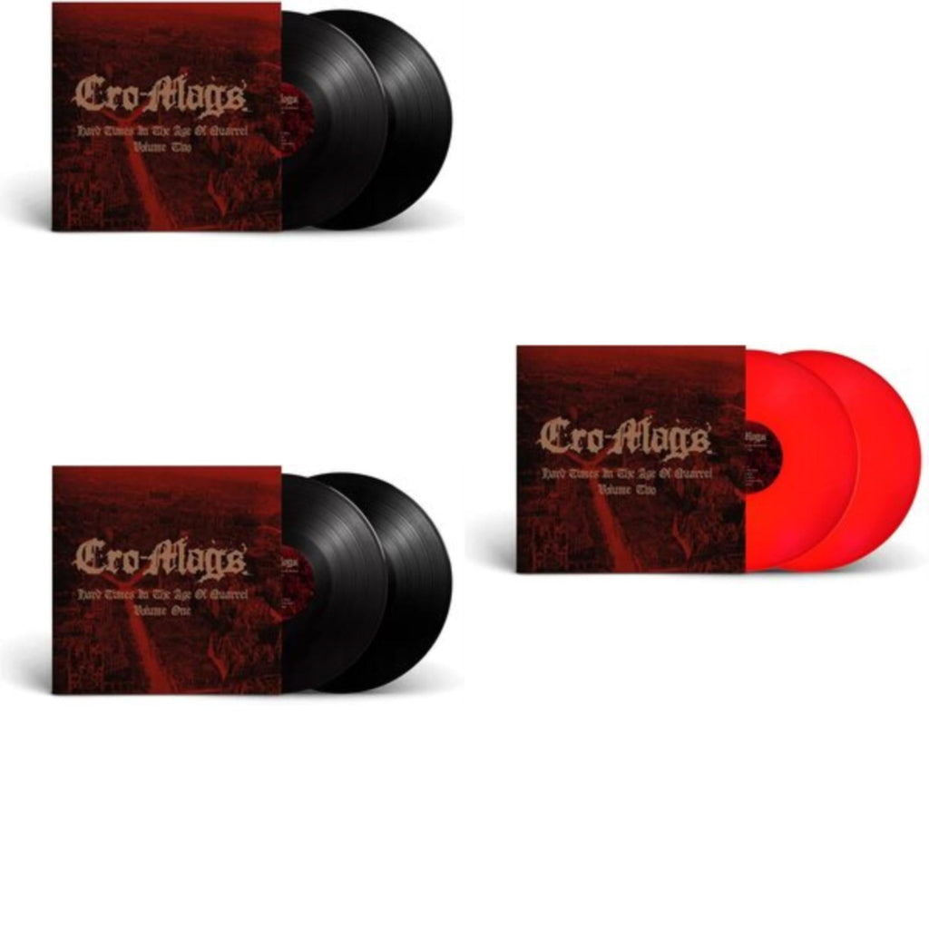 Cro-Mags - Hard Times In The Age Of Quarrel: Vol 2 (2LP) & Hard Times In The Age Of Quarrel: Vol 1 (2LP) & Hard Times In The Age Of Quarrel: Vol 2 (2LP/Red Vinyl)