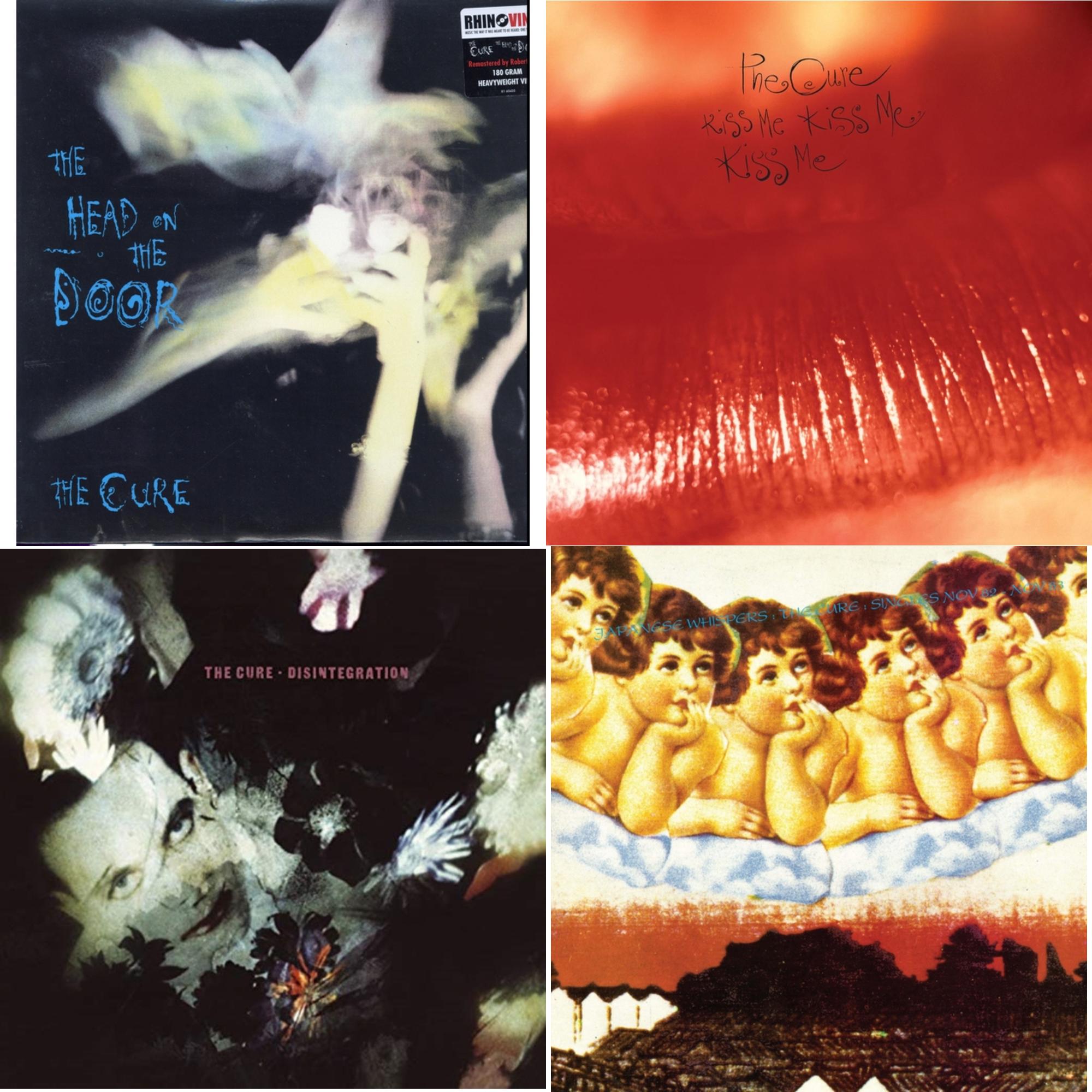 Head On The Door (180G) & Kiss Me, Kiss Me, Kiss Me (180G) & Disintegration & Japanese Whispers: The Cure Singles Nov 82:Nov 83 (Clear LP Vinyl/Transclear Sleeve W/ Inner Bag)