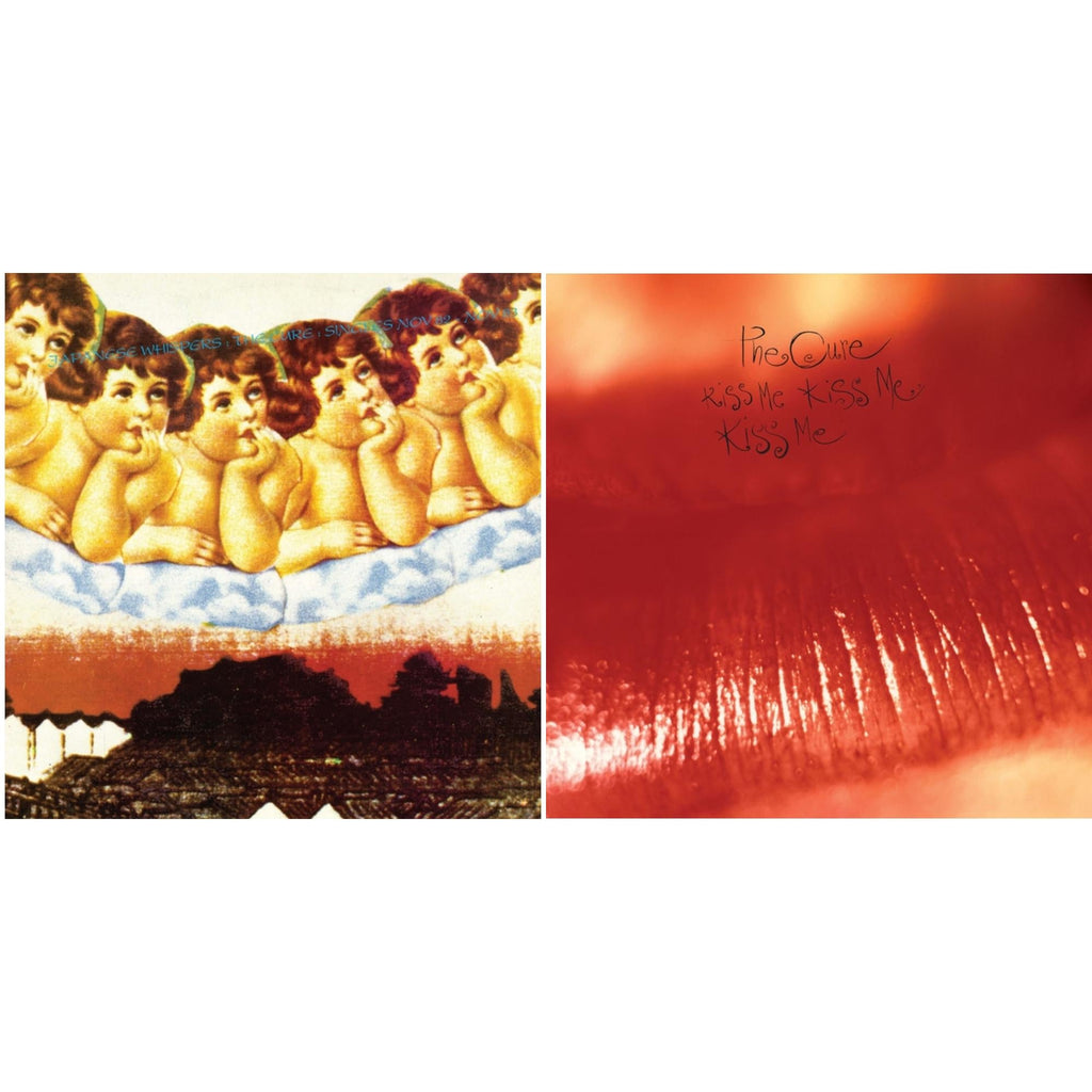 Cure - Kiss Me, Kiss Me, Kiss Me (180G) & Japanese Whispers: The Cure Singles Nov 82:Nov 83 (Clear LP Vinyl/Transclear Sleeve W/ Inner Bag)