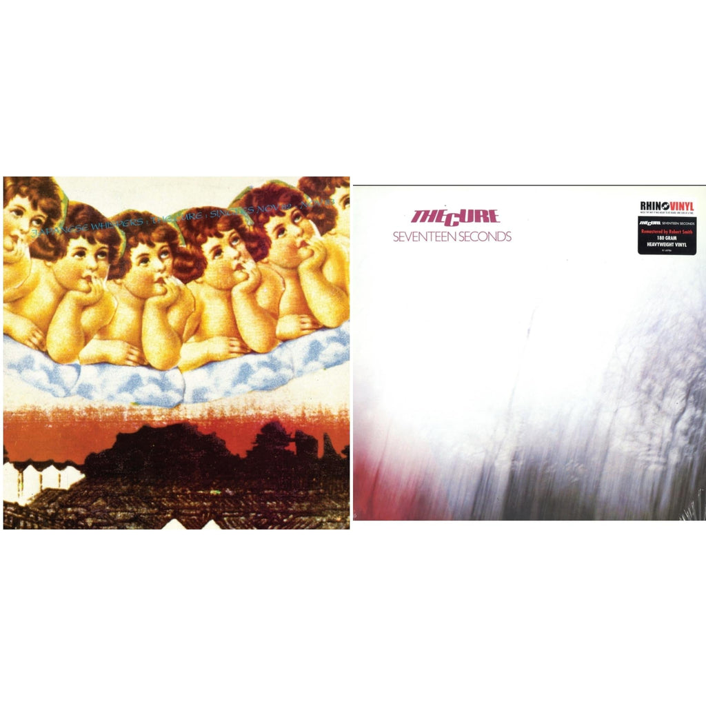 Cure - Seventeen Seconds (180G) & Japanese Whispers: The Cure Singles Nov 82:Nov 83 (Clear LP Vinyl/Transclear Sleeve W/ Inner Bag)