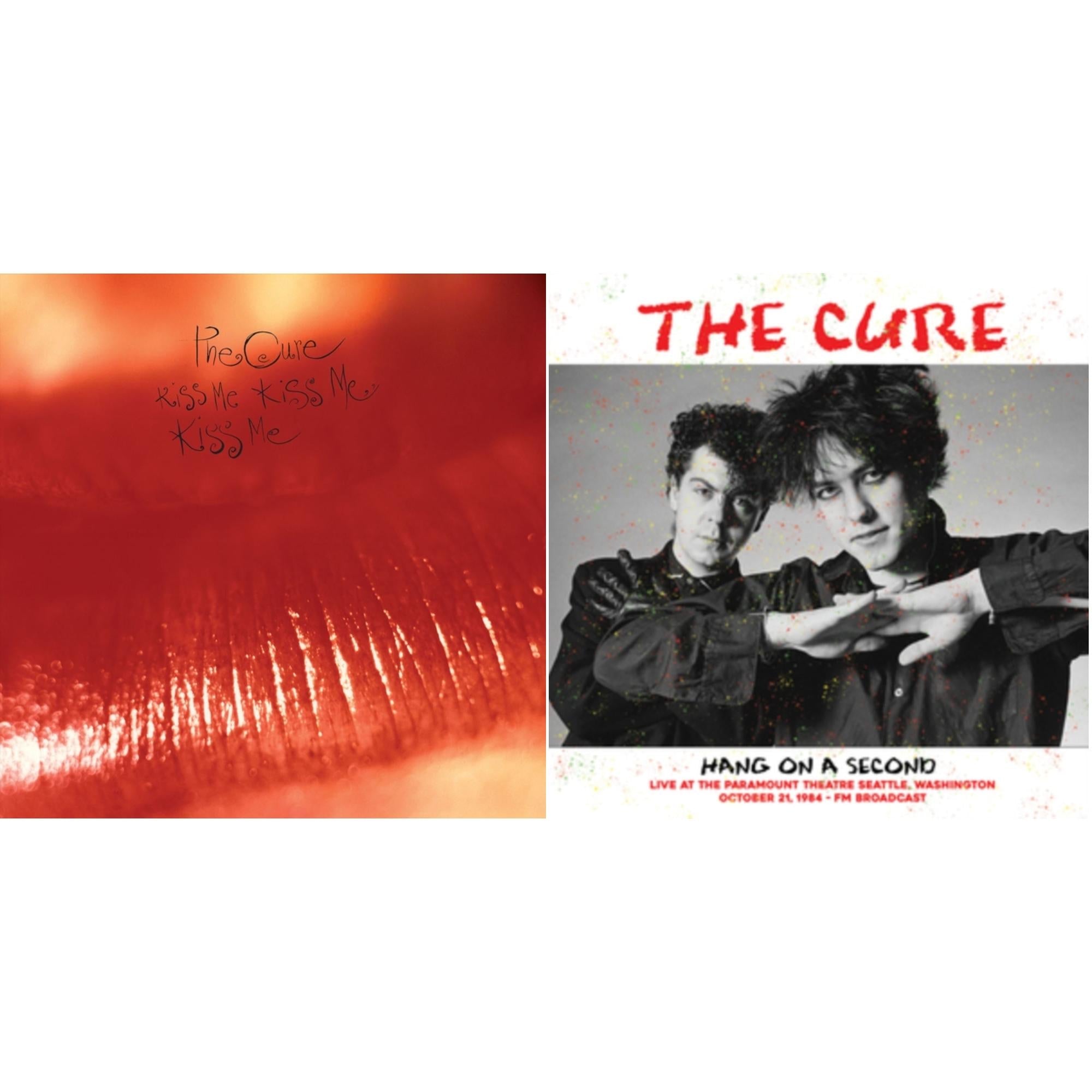 Cure - Kiss Me, Kiss Me, Kiss Me (180G) & Hang On A Second: Live At The Paramount Theatre Seattle, Washington, October 21, 1984 - Fm Broadcast - LP Vinyl Bundle