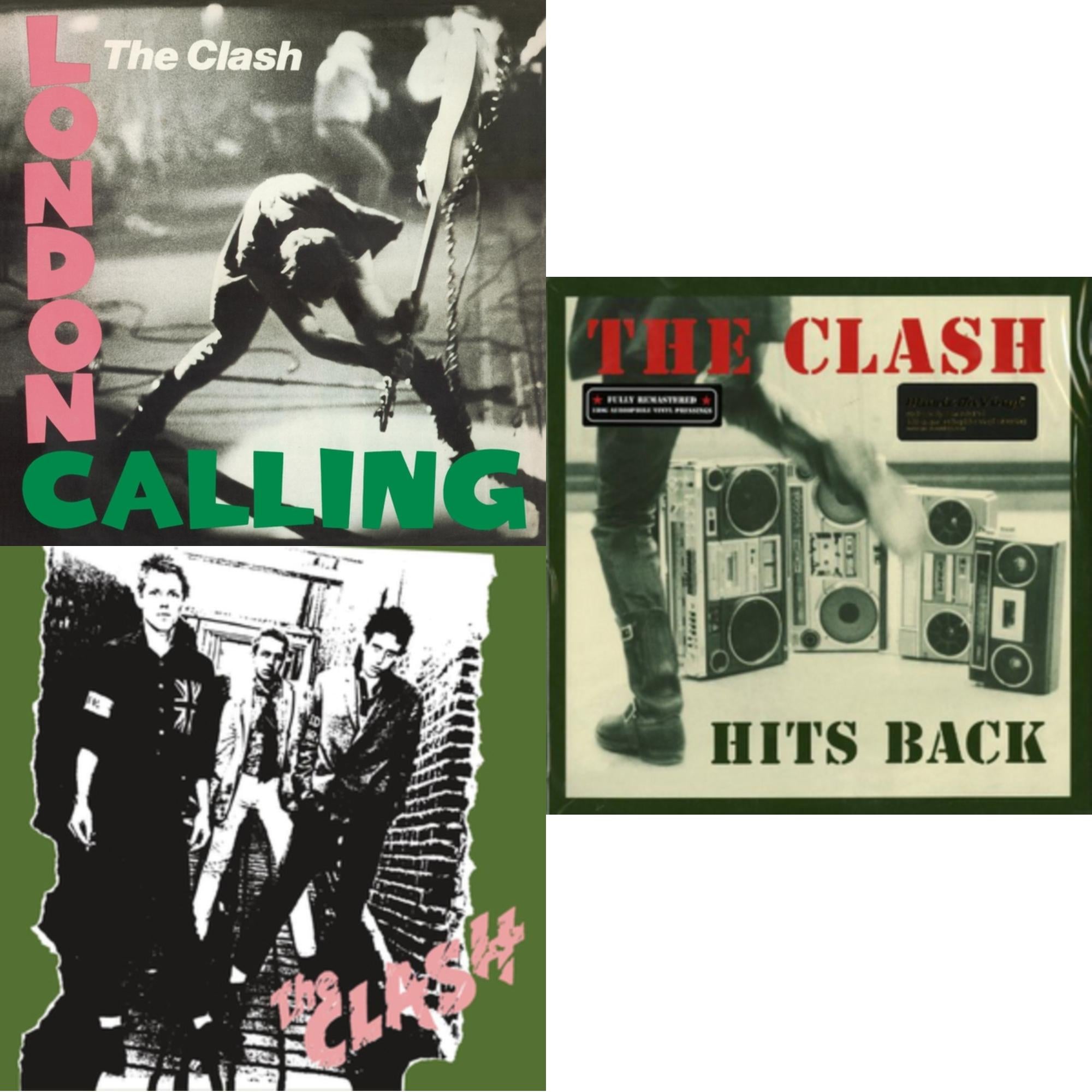 Hits Back (180G) & London Calling (2LP/180G/Remastered) & Clash (180G/Remastered)