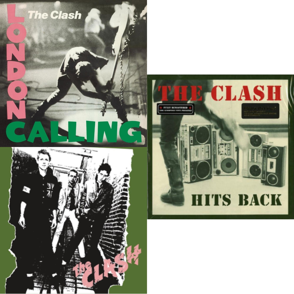 Hits Back (180G) & London Calling (2LP/180G/Remastered) & Clash (180G/Remastered)