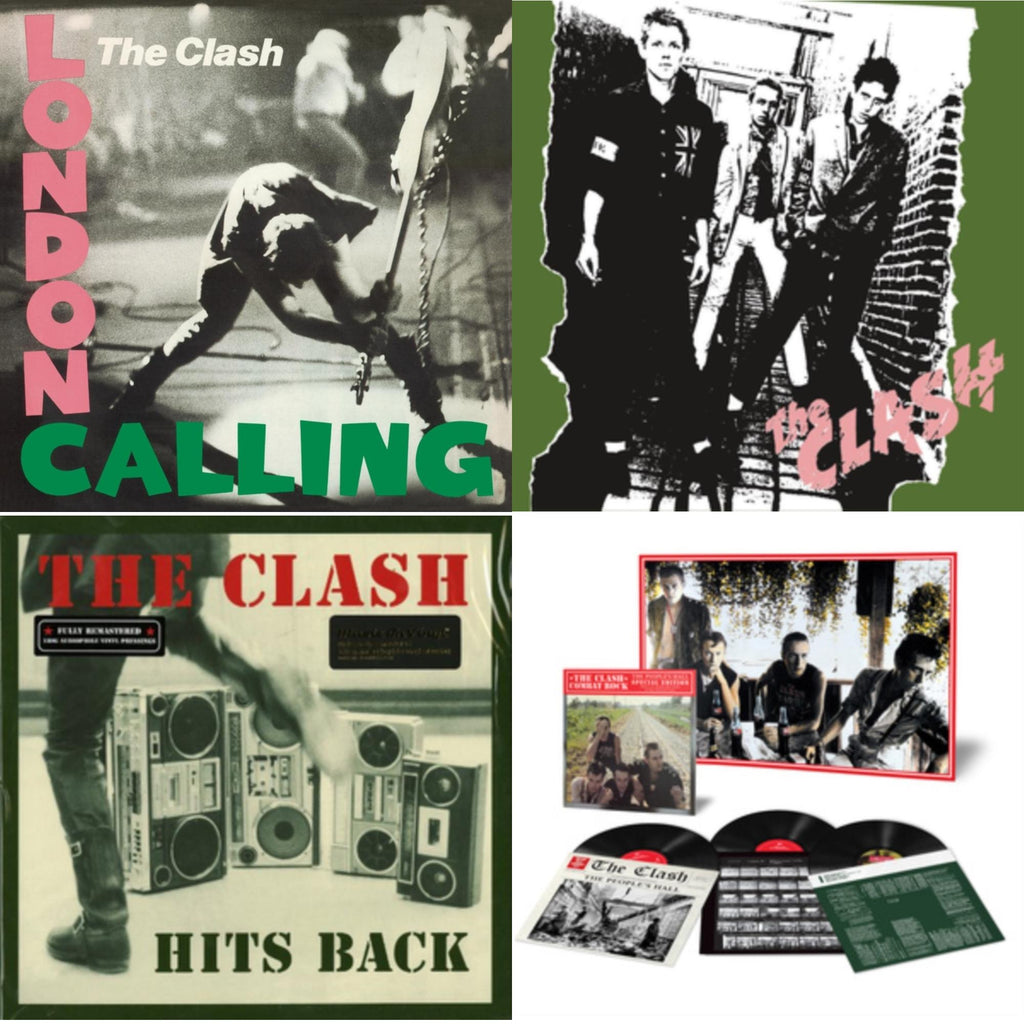 Combat Rock + The People's Hall (Special Edition/3LP/180G) & Hits Back (180G) & London Calling (2LP/180G/Remastered) & Clash (180G/Remastered)