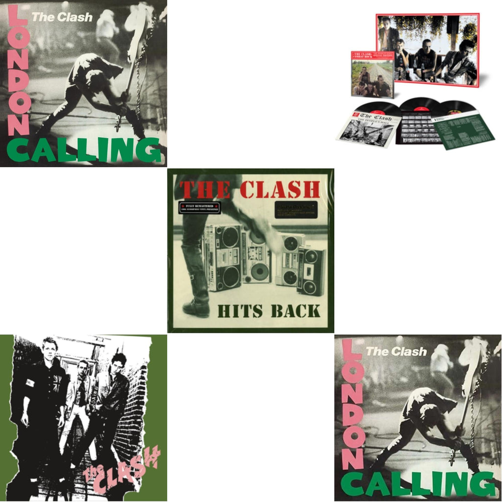 Combat Rock + The People's Hall (Special Edition/3LP/180G) & Hits Back (180G) & London Calling (2LP/180G/Remastered) & Clash (180G/Remastered) & London Calling