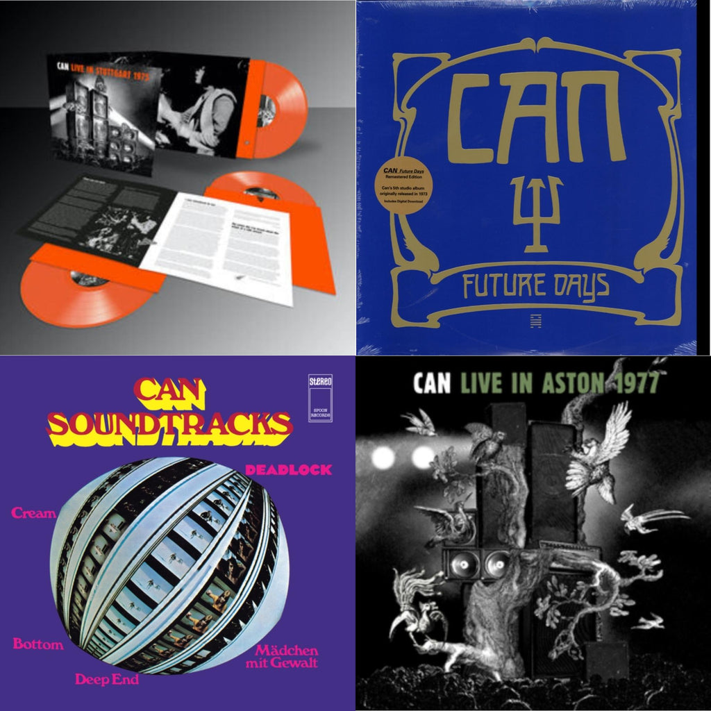 Can - Live Stuttgart 1975 (Orange Vinyl/3LP) & Future Days & Soundtracks (Limited/Clear Purple LP Vinyl) & Live In Aston 1977