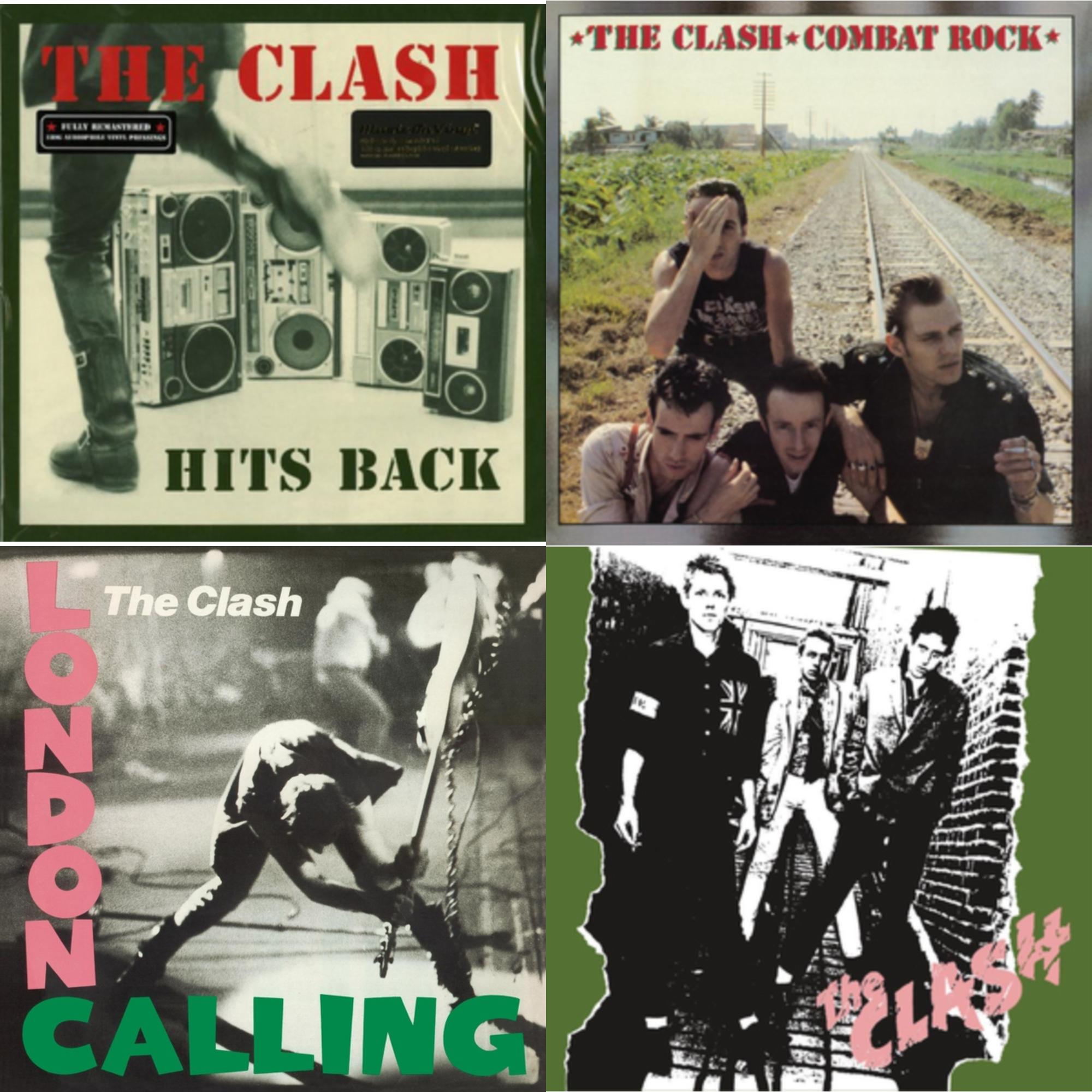 Hits Back (180G) & Combat Rock (180G/Remastered) & London Calling (2LP/180G/Remastered) & Clash (180G/Remastered)