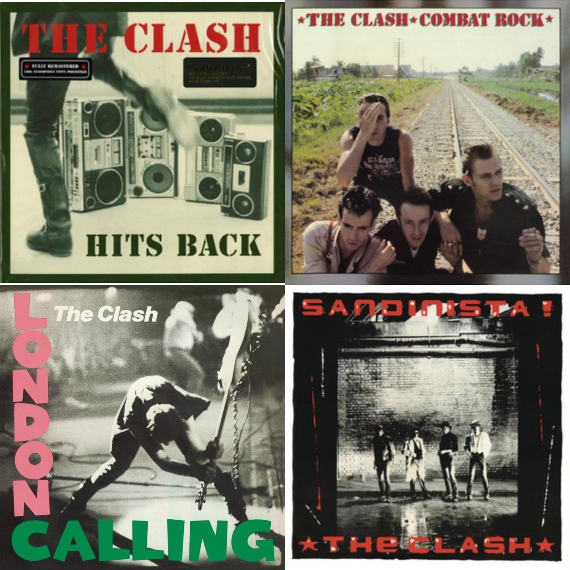 Hits Back (180G) & Combat Rock (180G/Remastered) & London Calling (2LP/180G/Remastered) & Sandinista (3LP/180G/Remastered)