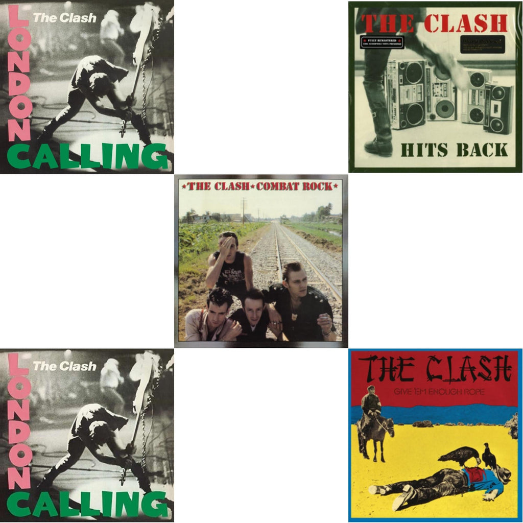 Hits Back (180G) & Combat Rock (180G/Remastered) & Give 'Em Enough Rope (180G/Remastered) & London Calling (2LP/180G/Remastered) & London Calling