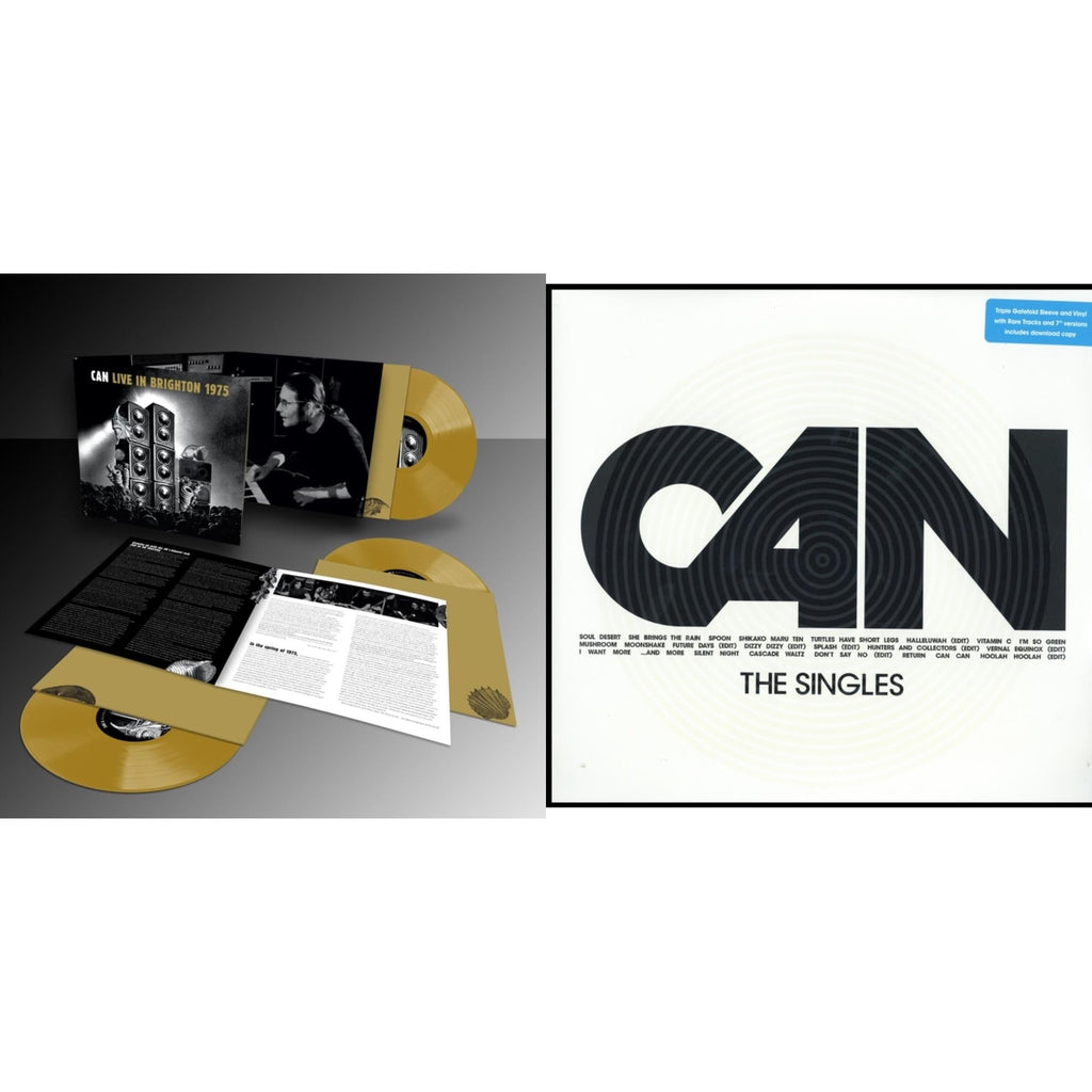 Live In Brighton 1975 (Limited Edition/Inca Gold Vinyl/3LP) & Singles