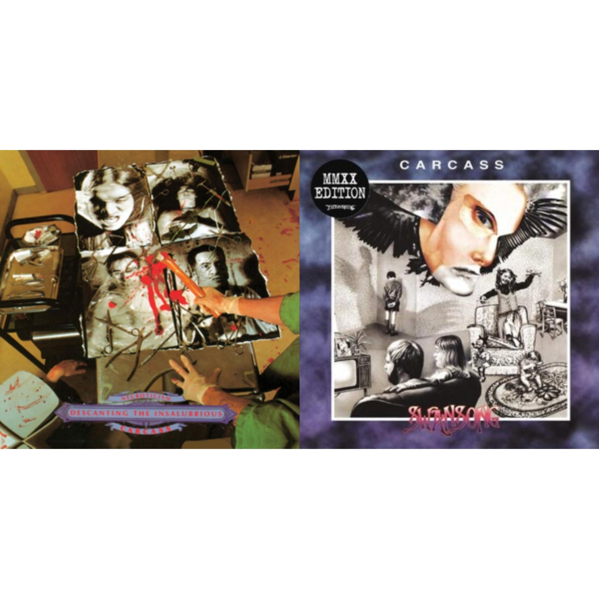Carcass - Necroticism: Descanting The Insalubrious & Swansong - CD Bundle