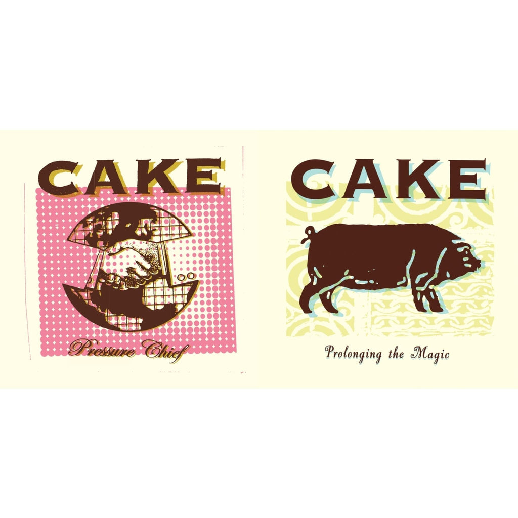 Cake - Pressure Chief & Prolonging The Magic (180G) - LP Vinyl Bundle