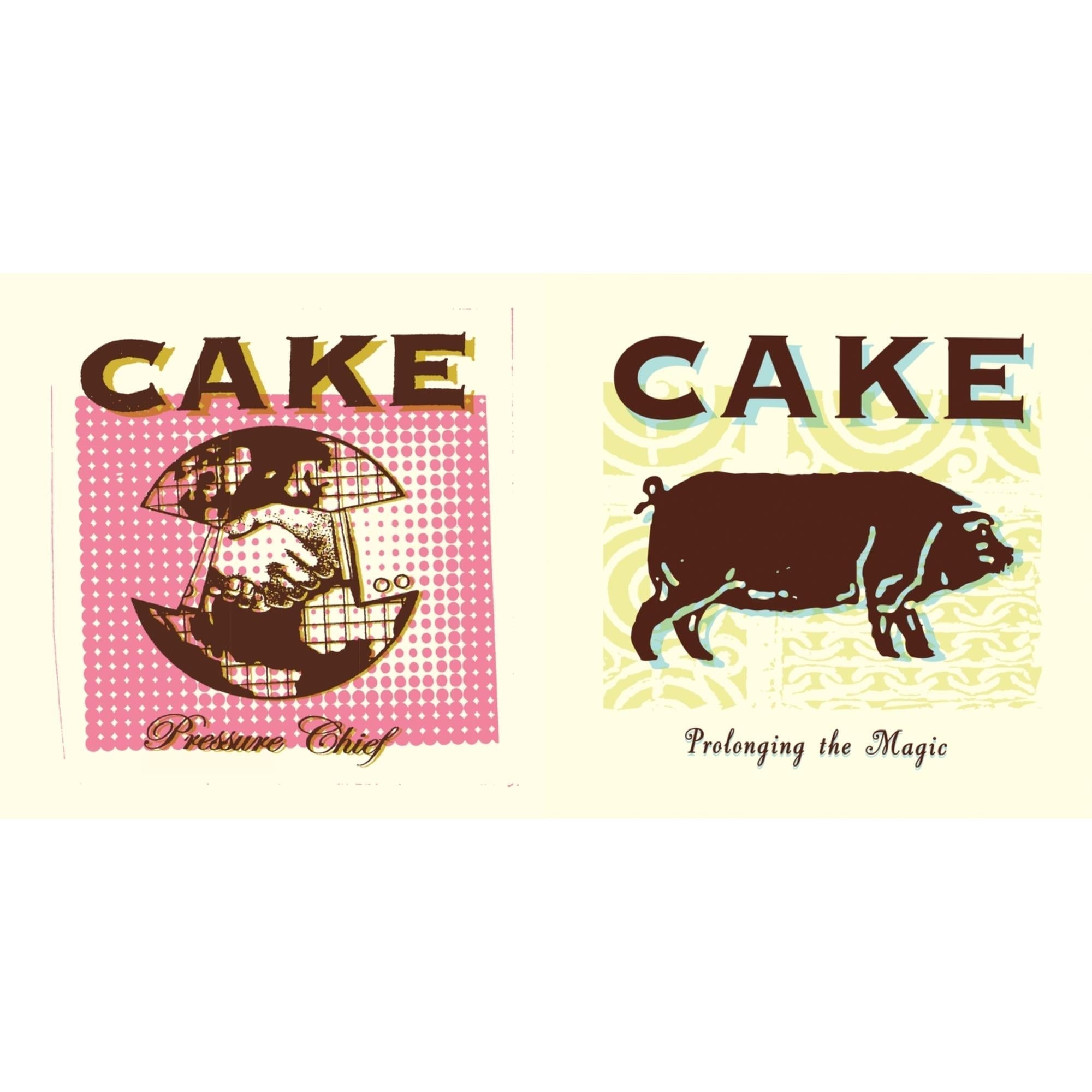 Cake - Prolonging The Magic (180G) & Pressure Chief - LP Vinyl Bundle