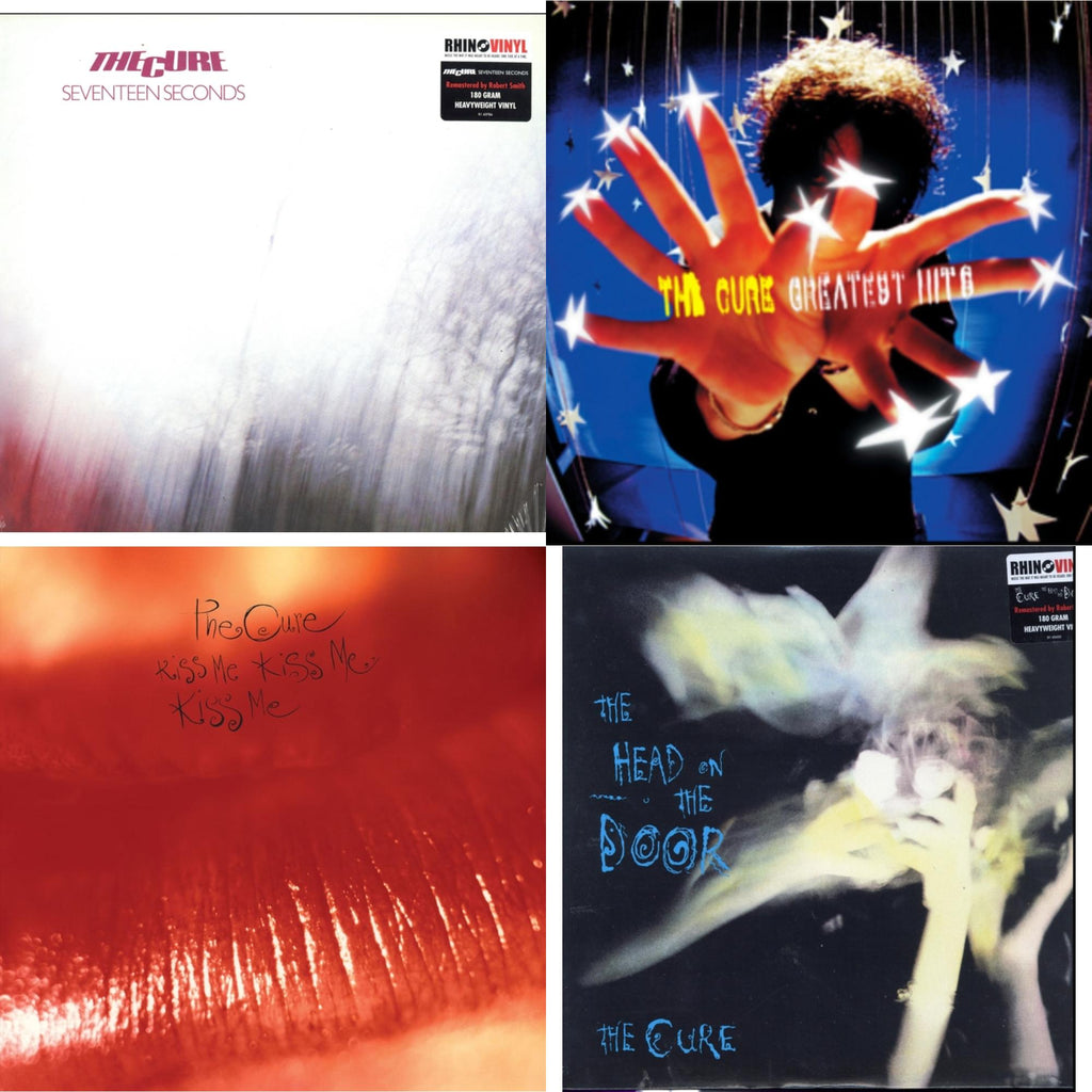 Greatest Hits (2LP) & Head On The Door (180G) & Kiss Me, Kiss Me, Kiss Me (180G) & Seventeen Seconds (180G)