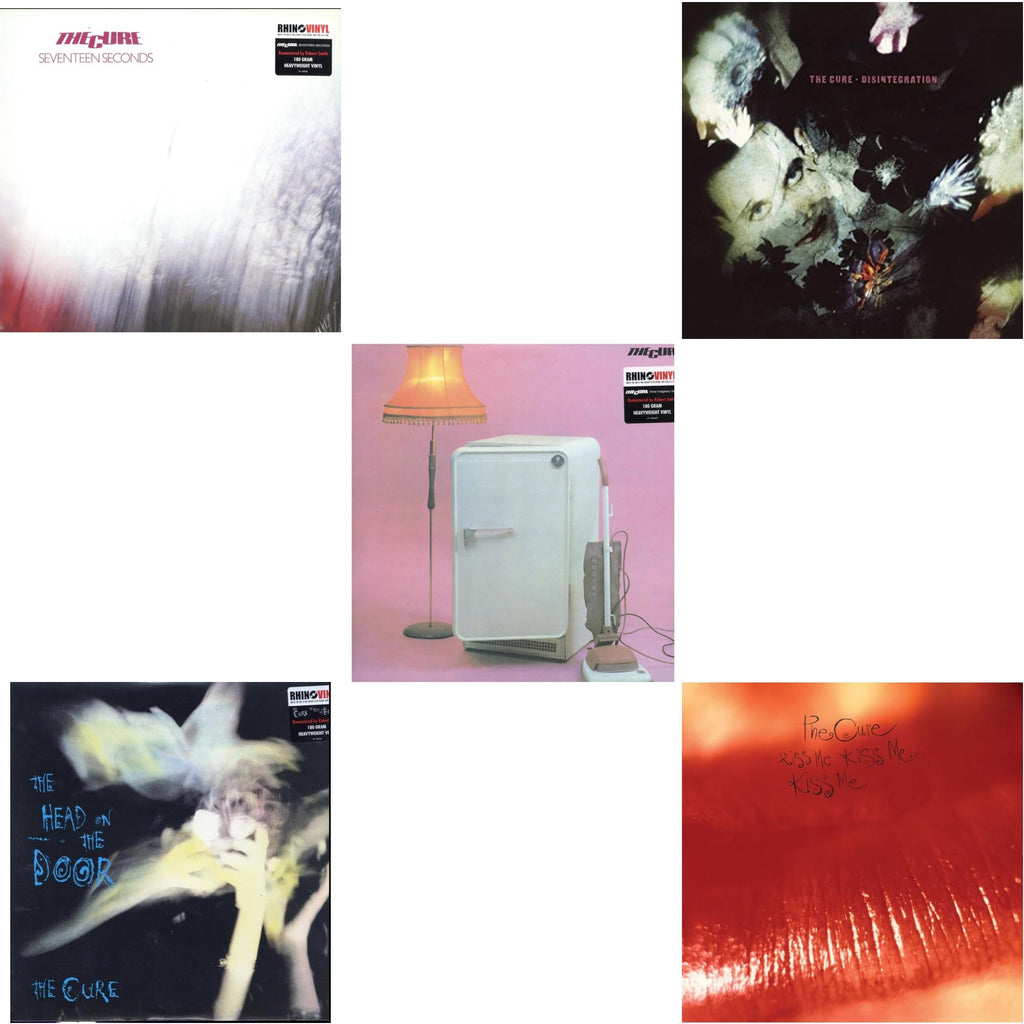 Head On The Door (180G) & Kiss Me, Kiss Me, Kiss Me (180G) & Three Imaginary Boys (180G) & Seventeen Seconds (180G) & Disintegration