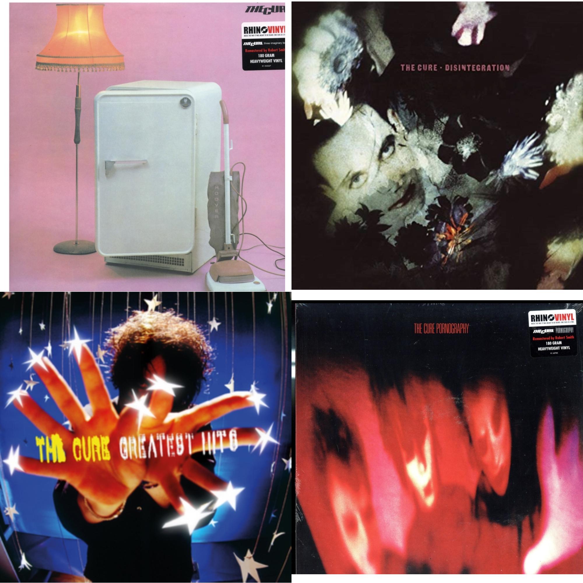 Three Imaginary Boys (180G) & Pornography (180G) & Disintegration & Greatest Hits
