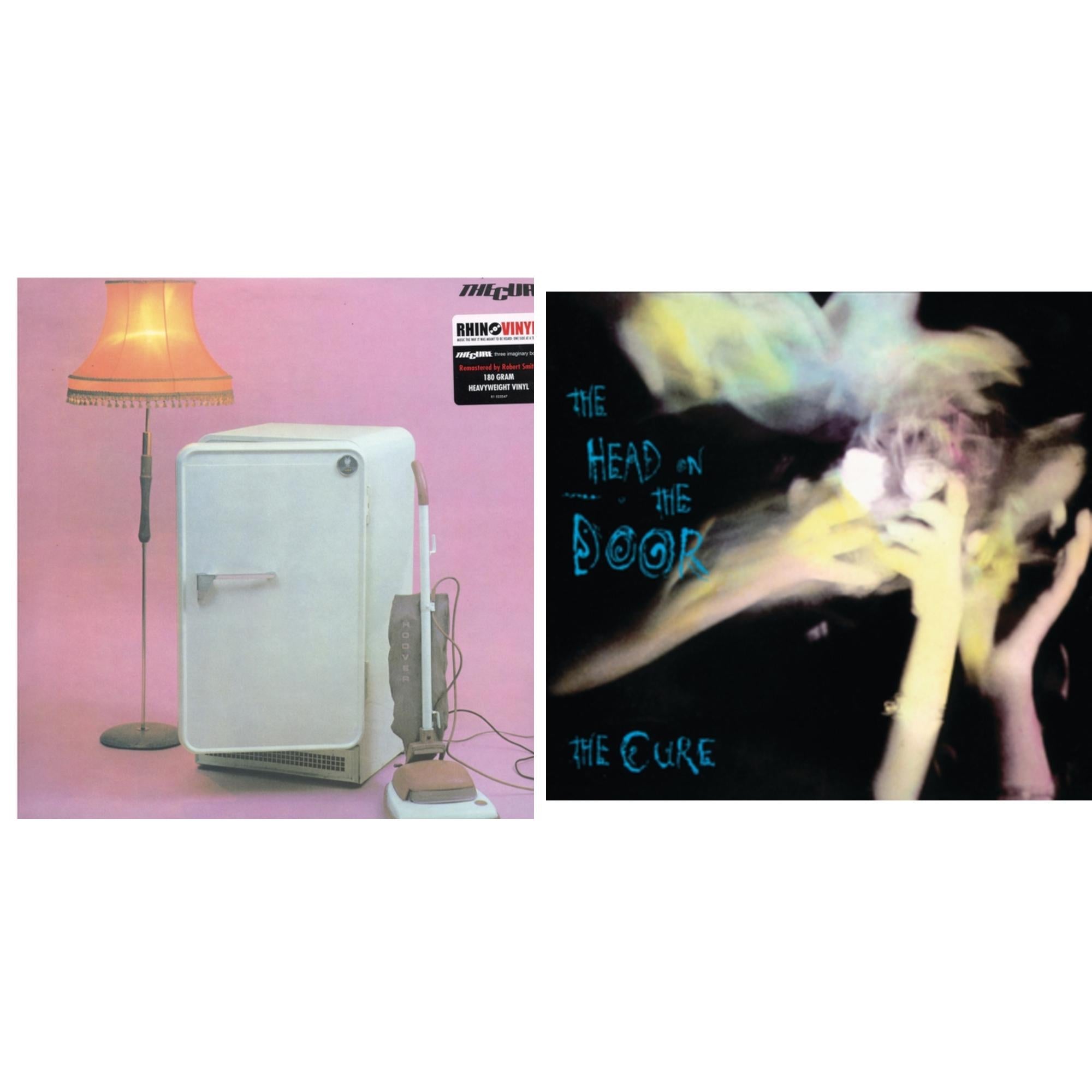 Cure - Three Imaginary Boys (180G) & Head On The Door - LP Vinyl Bundle