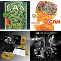 Can - Ege Bamyasi & Tago Mago (Limited Edition Orange LP Vinyl) & Live In Brighton 1975 (Limited Edition/Inca Gold Vinyl/3LP) & Live In Aston 1977