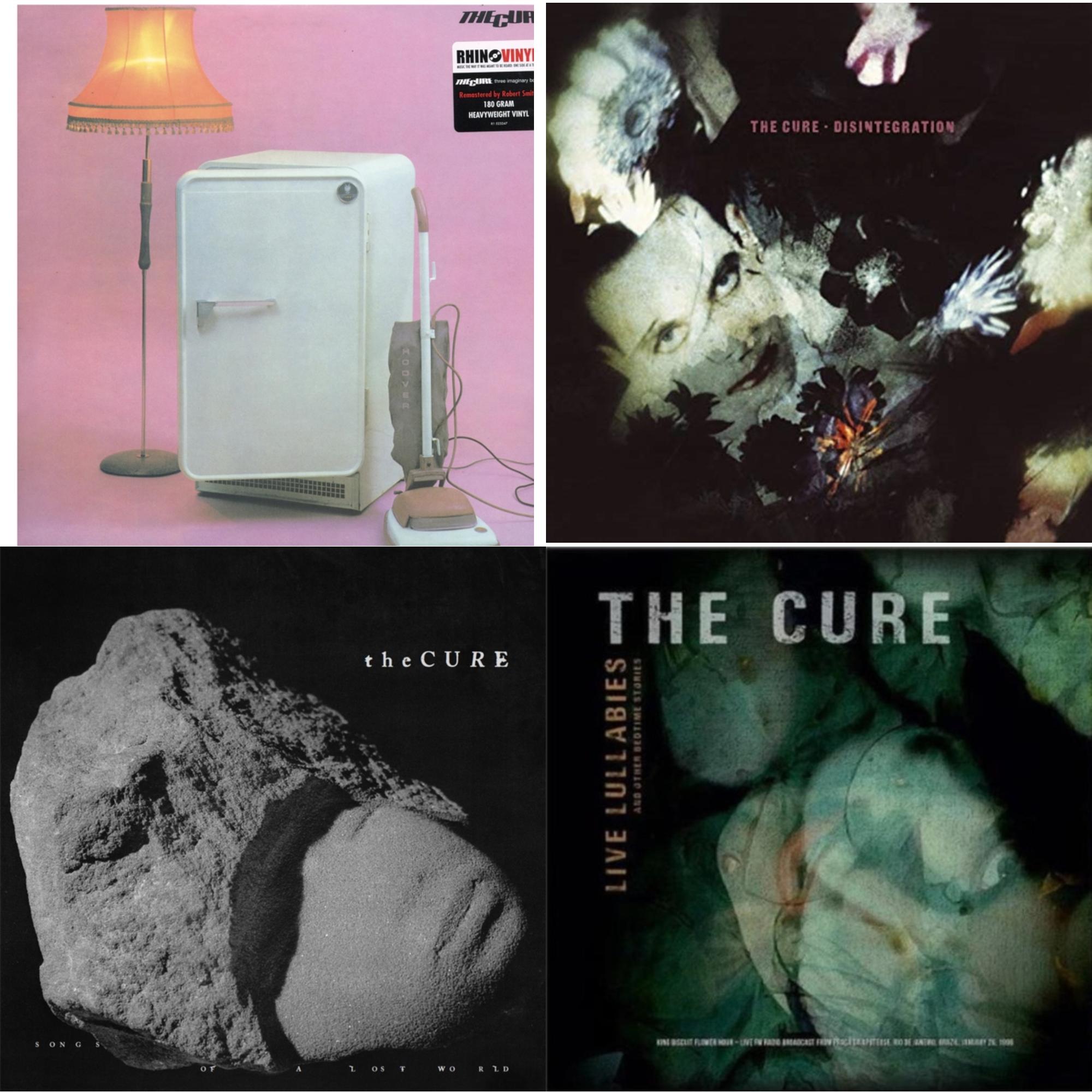 Three Imaginary Boys (180G) & Disintegration & Songs Of A Lost World (Biovinyl/180G) & Live Lullabies & Other Bedtime Stories (Yellow LP Vinyl)