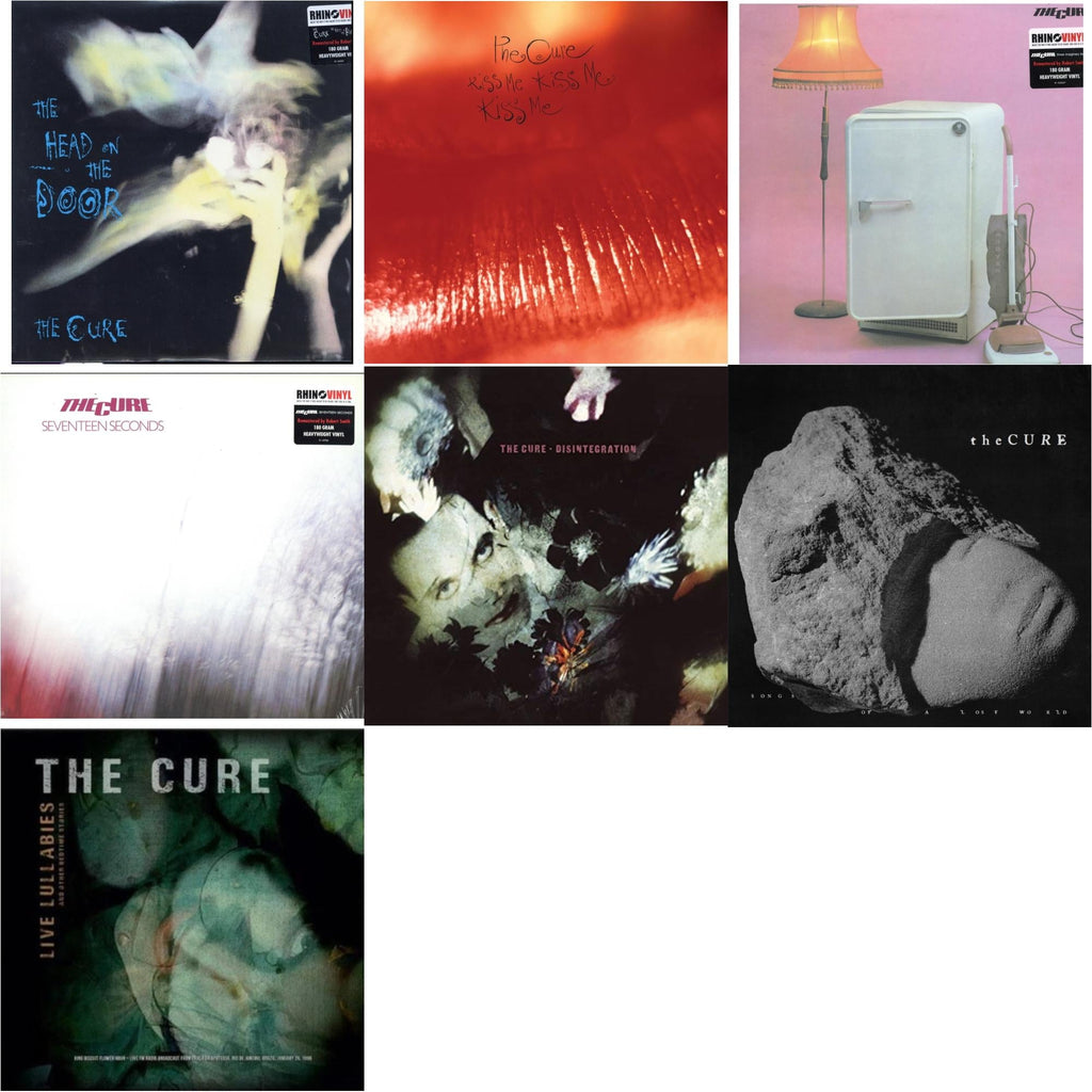 Head On The Door (180G) & Kiss Me, Kiss Me, Kiss Me (180G) & Three Imaginary Boys (180G) & Seventeen Seconds (180G) & Disintegration & Songs Of A Lost World (Biovinyl/180G) & Live Lullabies & Other Bedtime Stories (Yellow LP Vinyl)