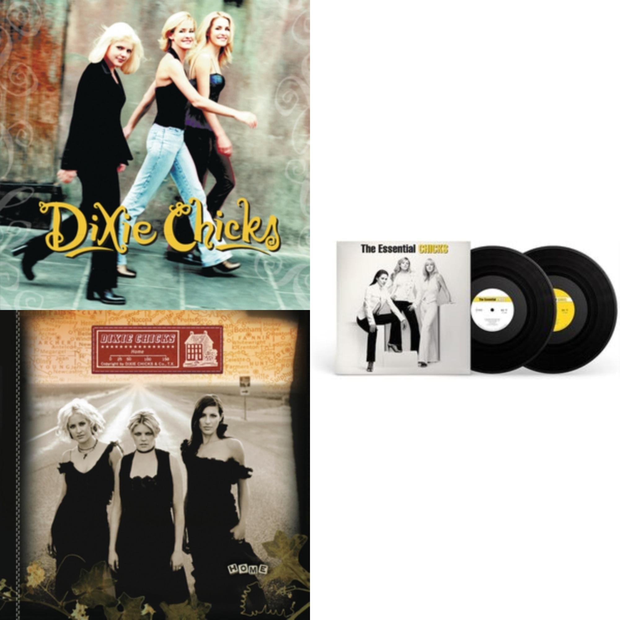 Chicks - Wide Open Spaces & Home & Essential Chicks (2LP)