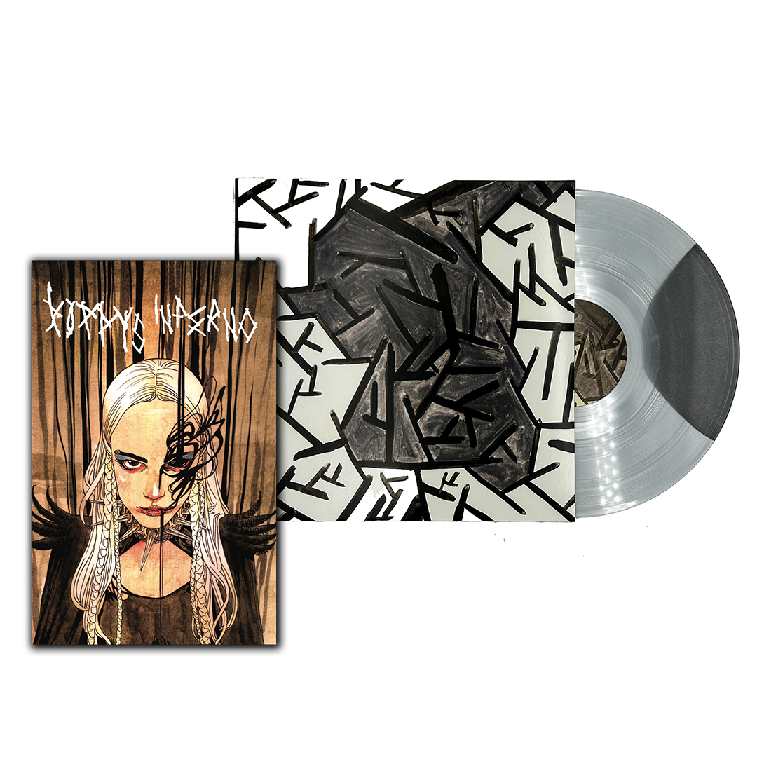Poppy Poppy's Inferno - Limited Edition Variant #2 + 'Music To Scream To' Vinyl Record LP