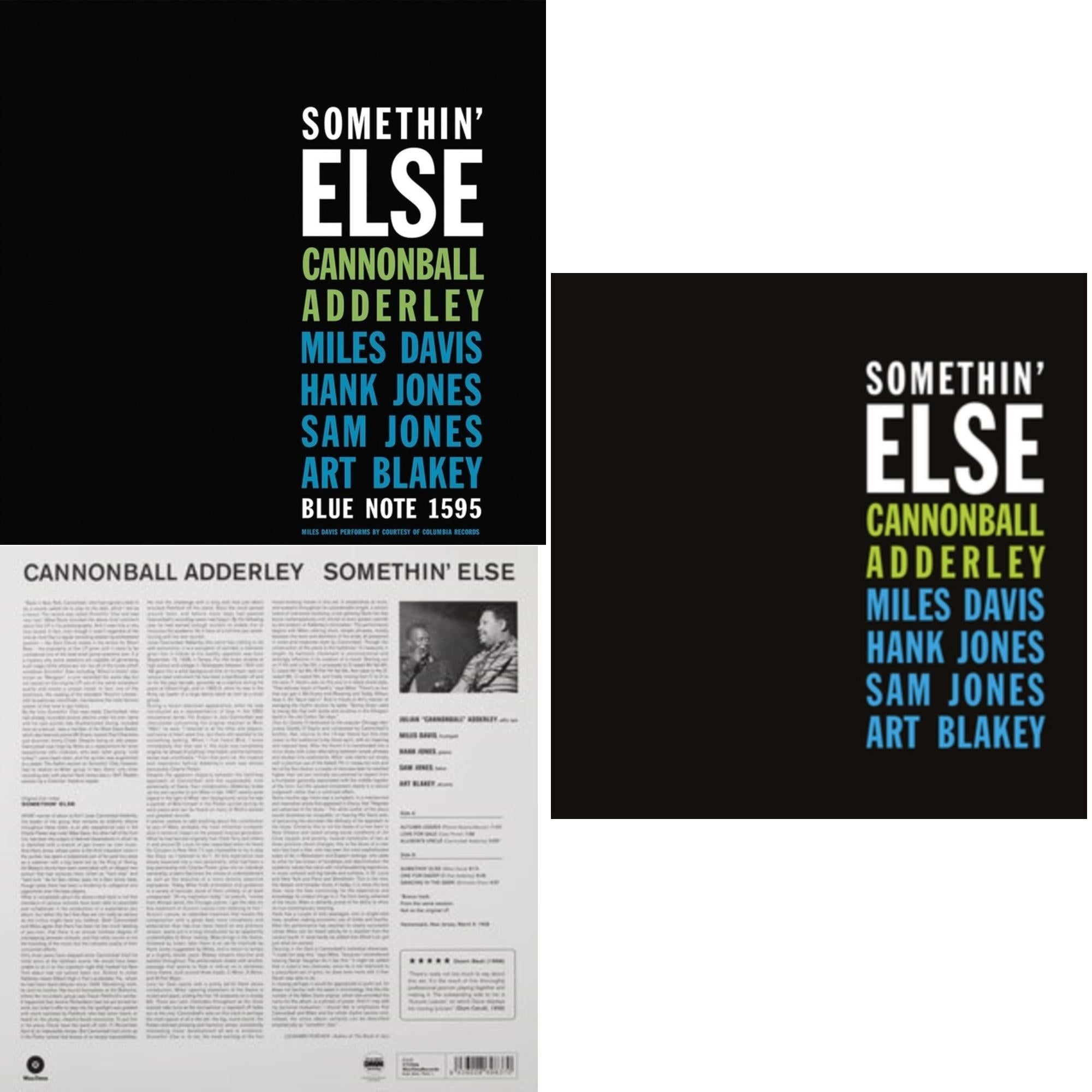 Somethin' Else (Blue Note Classic LP Vinyl Edition) & Somethin Else & Somethin Else (Blue LP Vinyl)