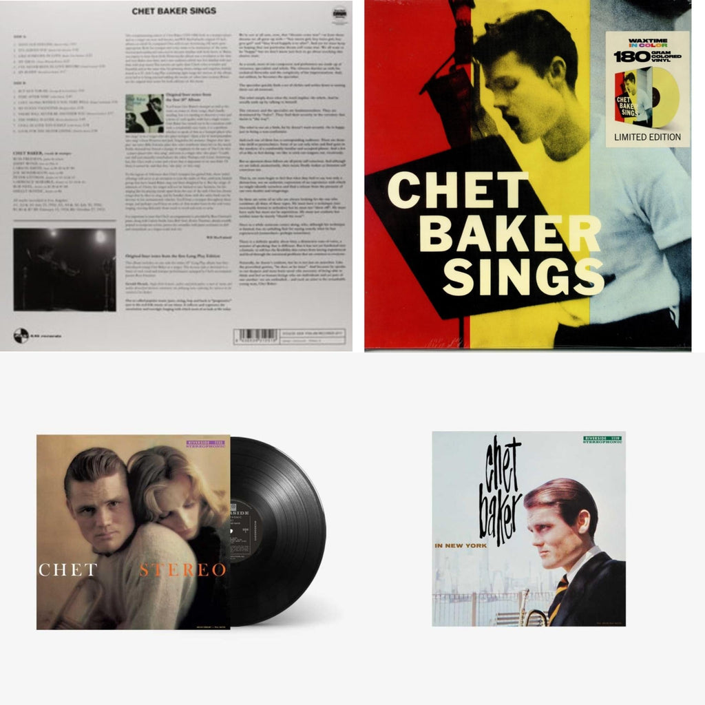 Sings & Sings (180G/Limited/Yellow LP Vinyl) & Chet & Chet Baker In New York
