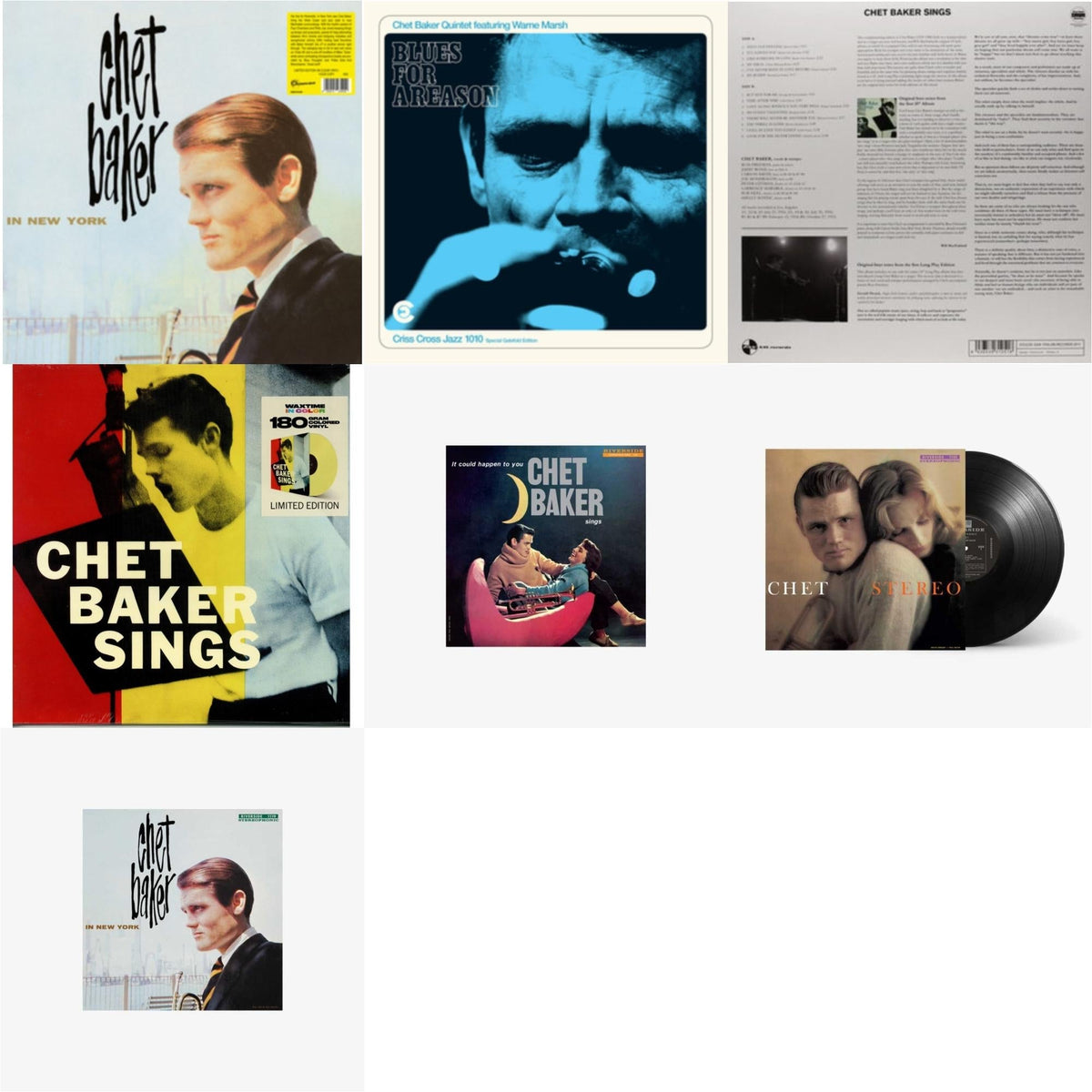 In New York (Clear LP Vinyl) & Blues For A Reason (Feat. Warne Marsh) & Sings & Sings (180G/Limited/Yellow LP Vinyl) & Chet Baker Sings: It Could Happen To You & Chet & Chet Baker In New York