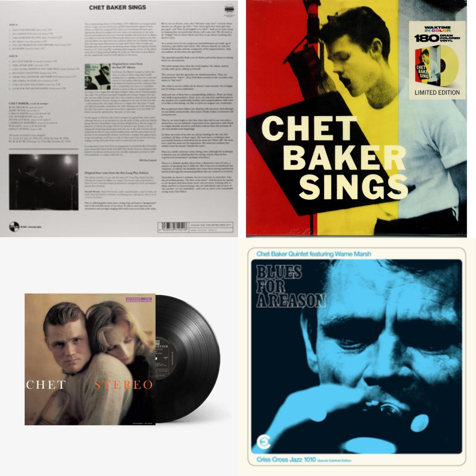 Blues For A Reason (Feat. Warne Marsh) & Sings & Sings (180G/Limited/Yellow LP Vinyl) & Chet