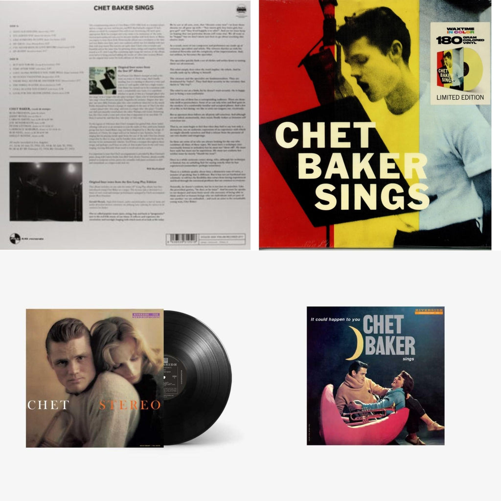 Sings & Sings (180G/Limited/Yellow LP Vinyl) & Chet Baker Sings: It Could Happen To You & Chet
