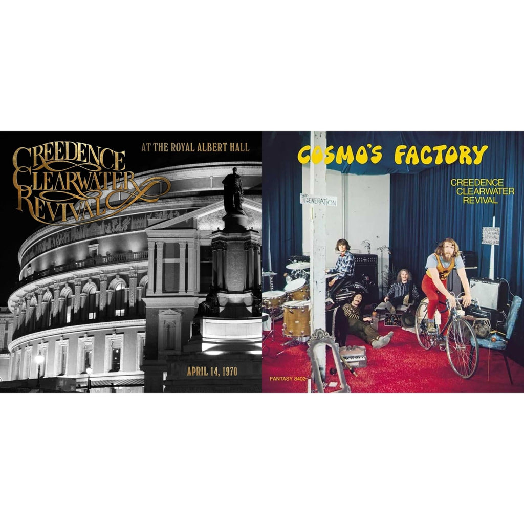 Cosmo's Factory (180G) & At The Royal Albert Hall (Deluxe) (2CD/2LP/Blu-Ray)