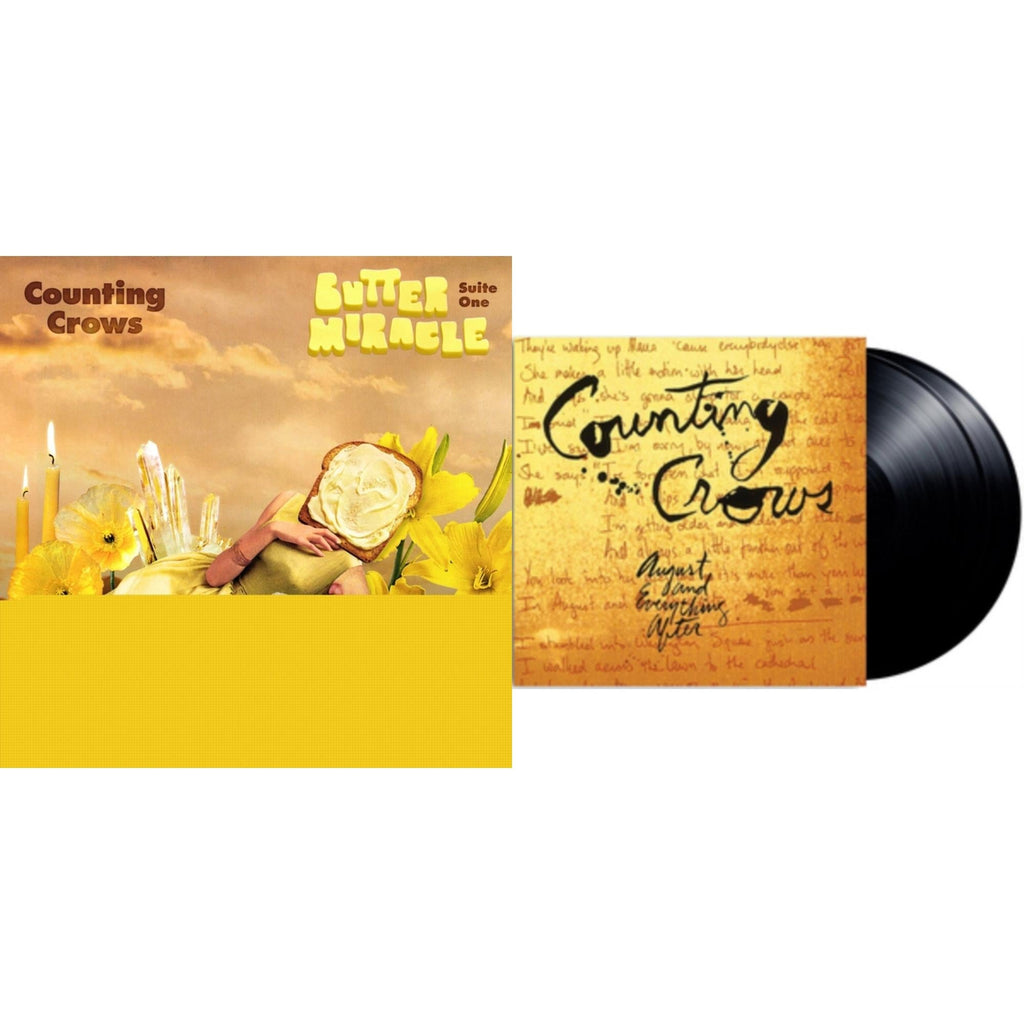Counting Crows - Butter Miracle Suite One (Limited Edition) & August & Everything After - LP Vinyl Bundle