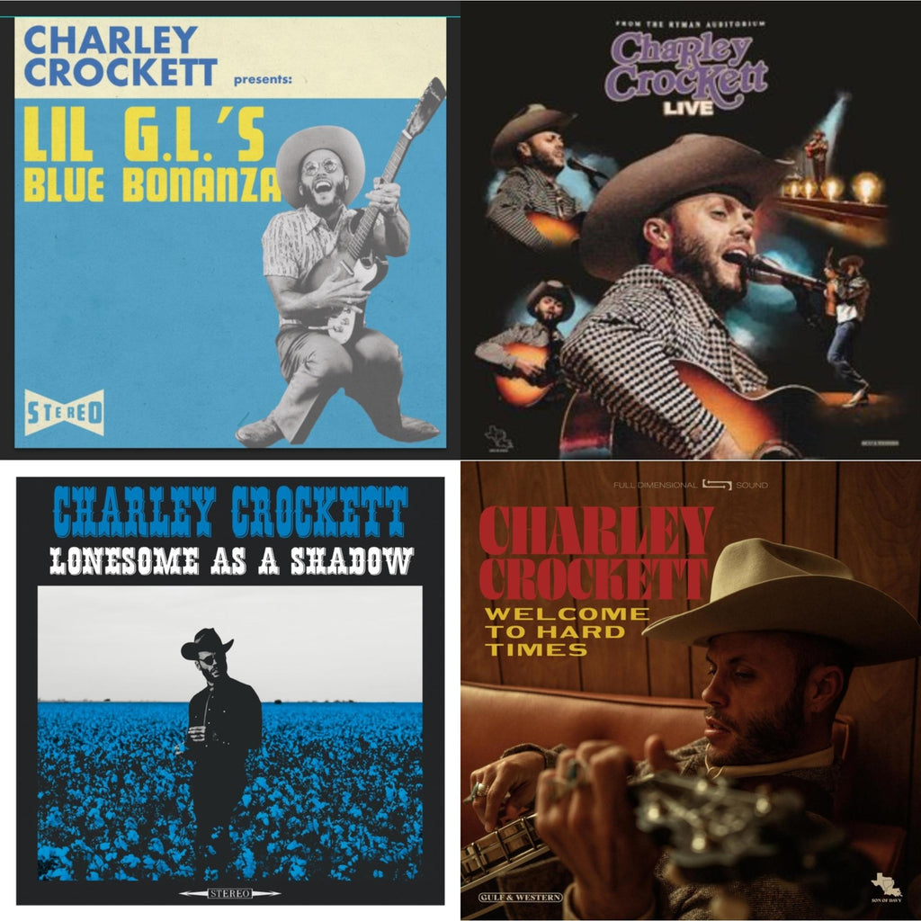 Lil G.L.'S Blue Bonanza & Live From The Ryman (2LP) & Lonesome As A Shadow & Welcome To Hard Times