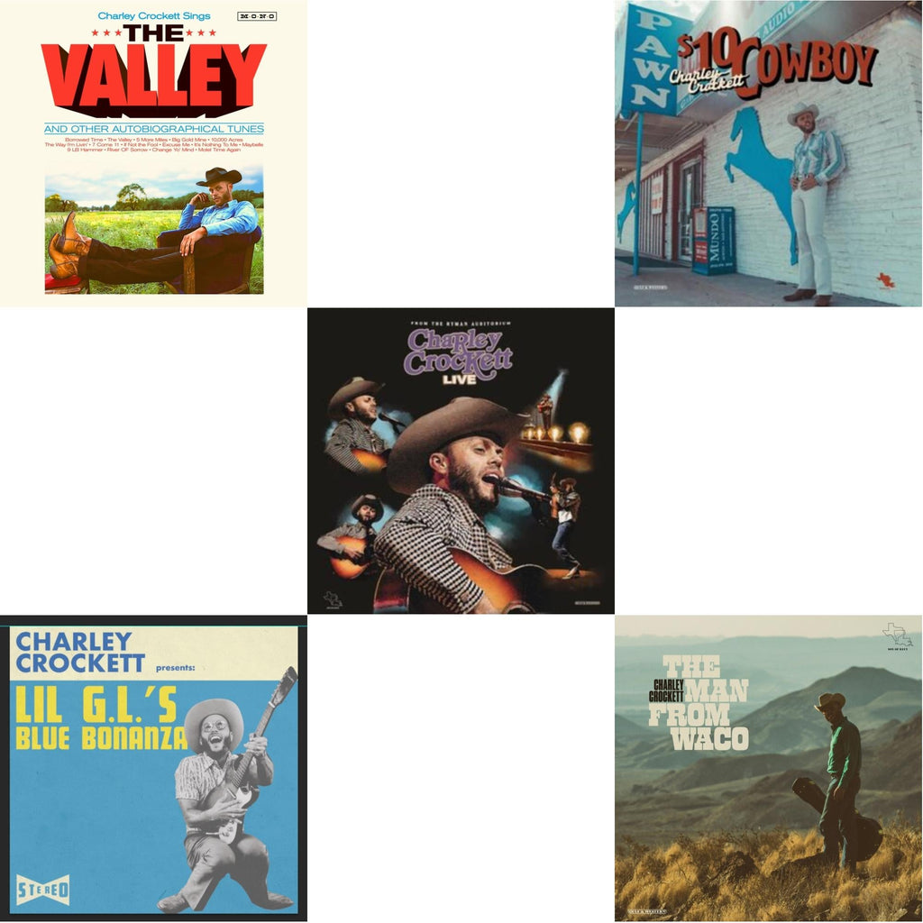 Valley & Lil G.L.'S Blue Bonanza & Live From The Ryman (2LP) & $10 Cowboy & Man From Waco