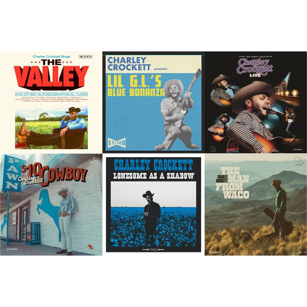 Valley & Lil G.L.'S Blue Bonanza & Live From The Ryman (2LP) & $10 Cowboy & Lonesome As A Shadow & Man From Waco
