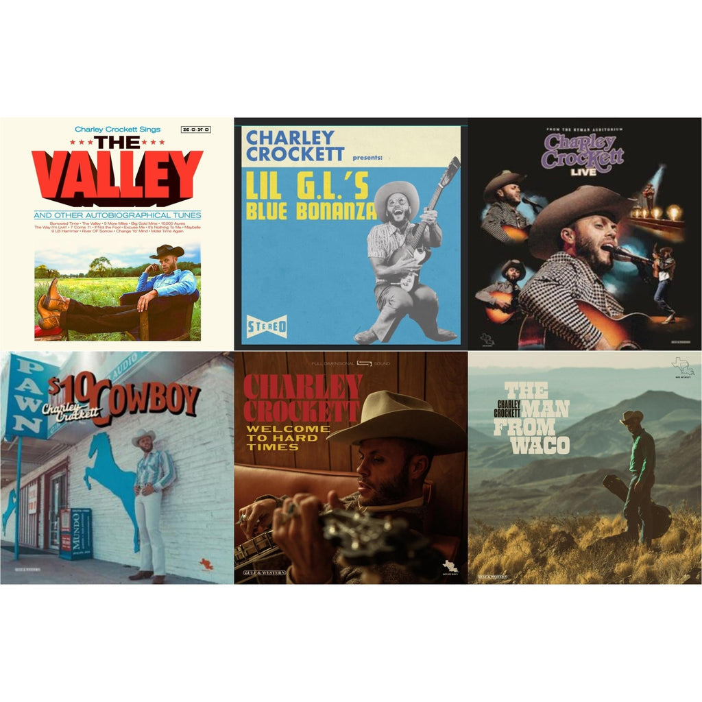 Valley & Lil G.L.'S Blue Bonanza & Live From The Ryman (2LP) & $10 Cowboy & Welcome To Hard Times & Man From Waco