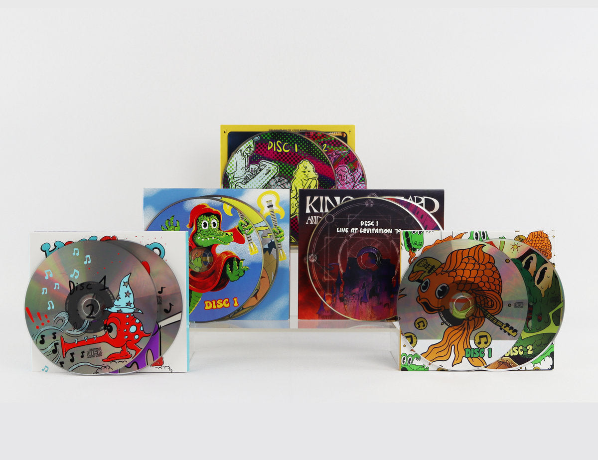 King Gizzard Live Music CD Bundle #2