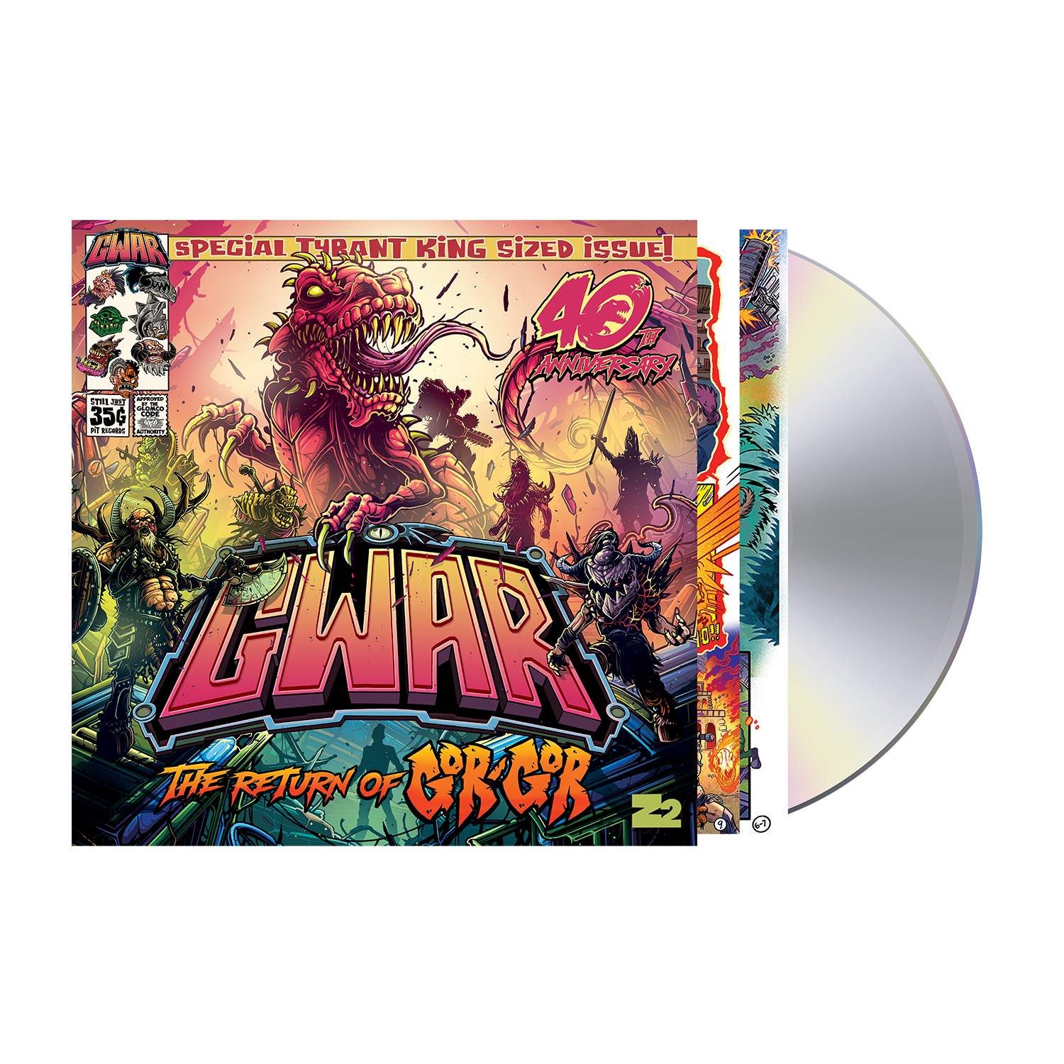 GWAR The Return of Gor Gor Music CD