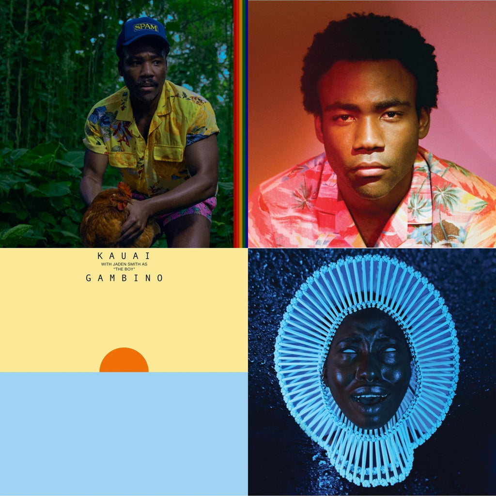 Bando Stone & The New World (X) (2LP/Opaque Black Vinyl) & Because The Internet & Kauai & Awaken, My Love
