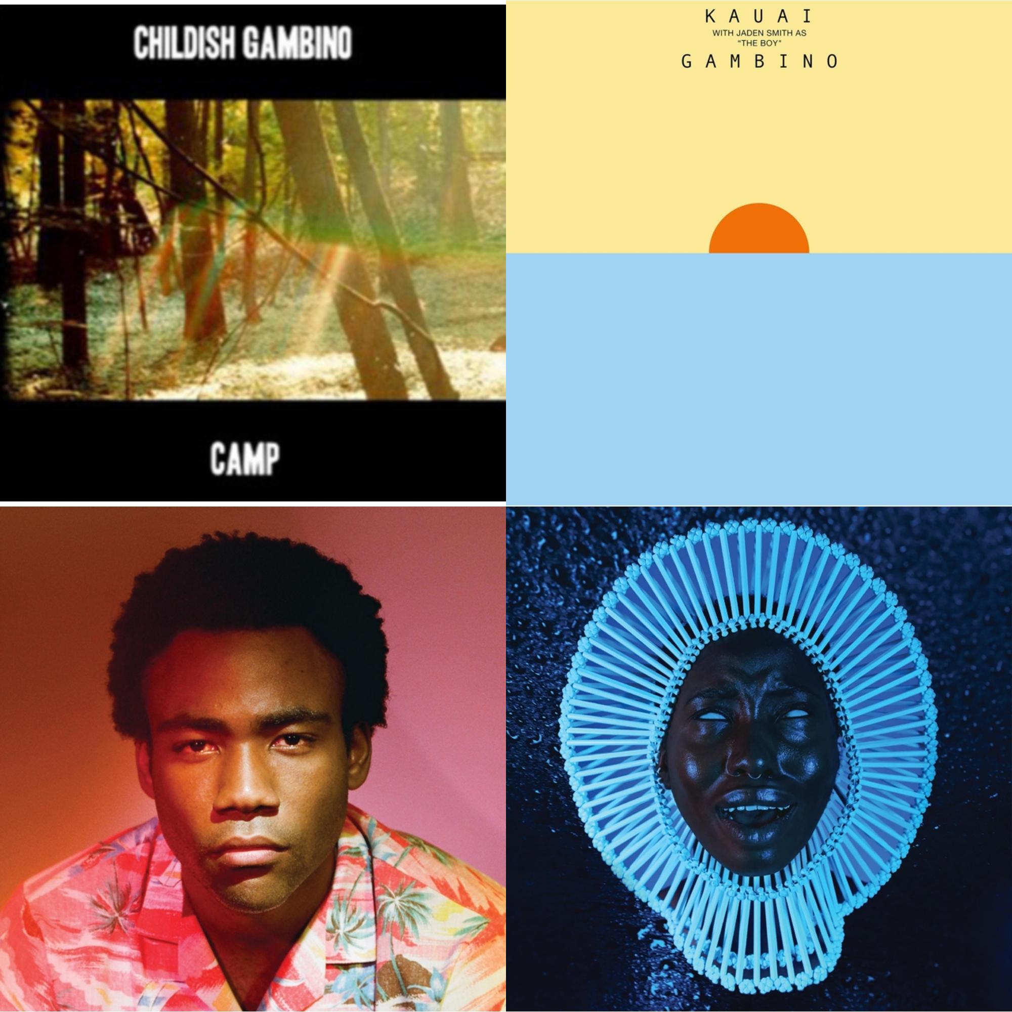 Childish Gambino - Camp & Kauai & Because The Internet & Awaken, My Love - LP Vinyl Bundle