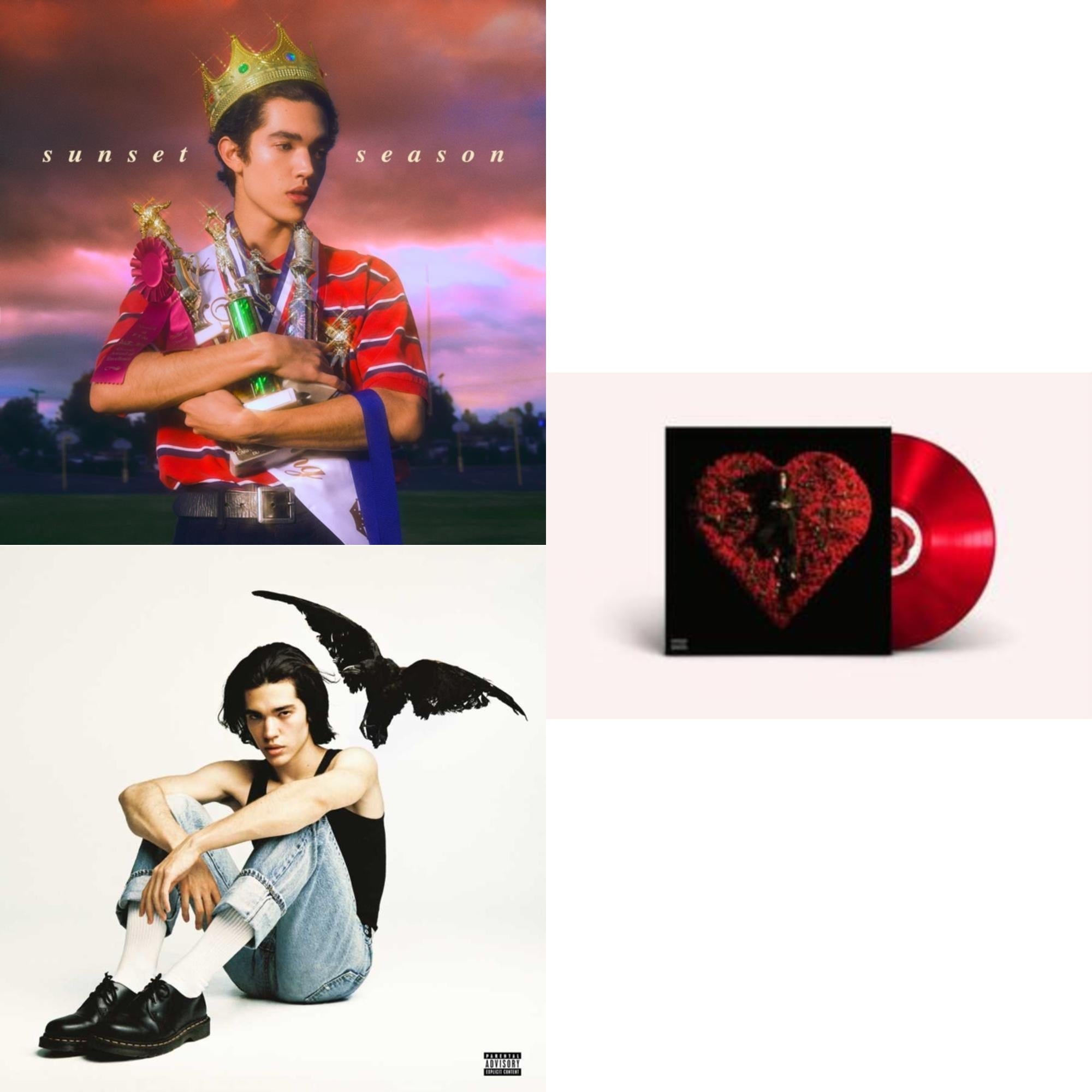 Superache (X) (Ruby Red LP Vinyl) & Kid Krow (X) & Sunset Season Ep (Translucent Blue LP Vinyl)
