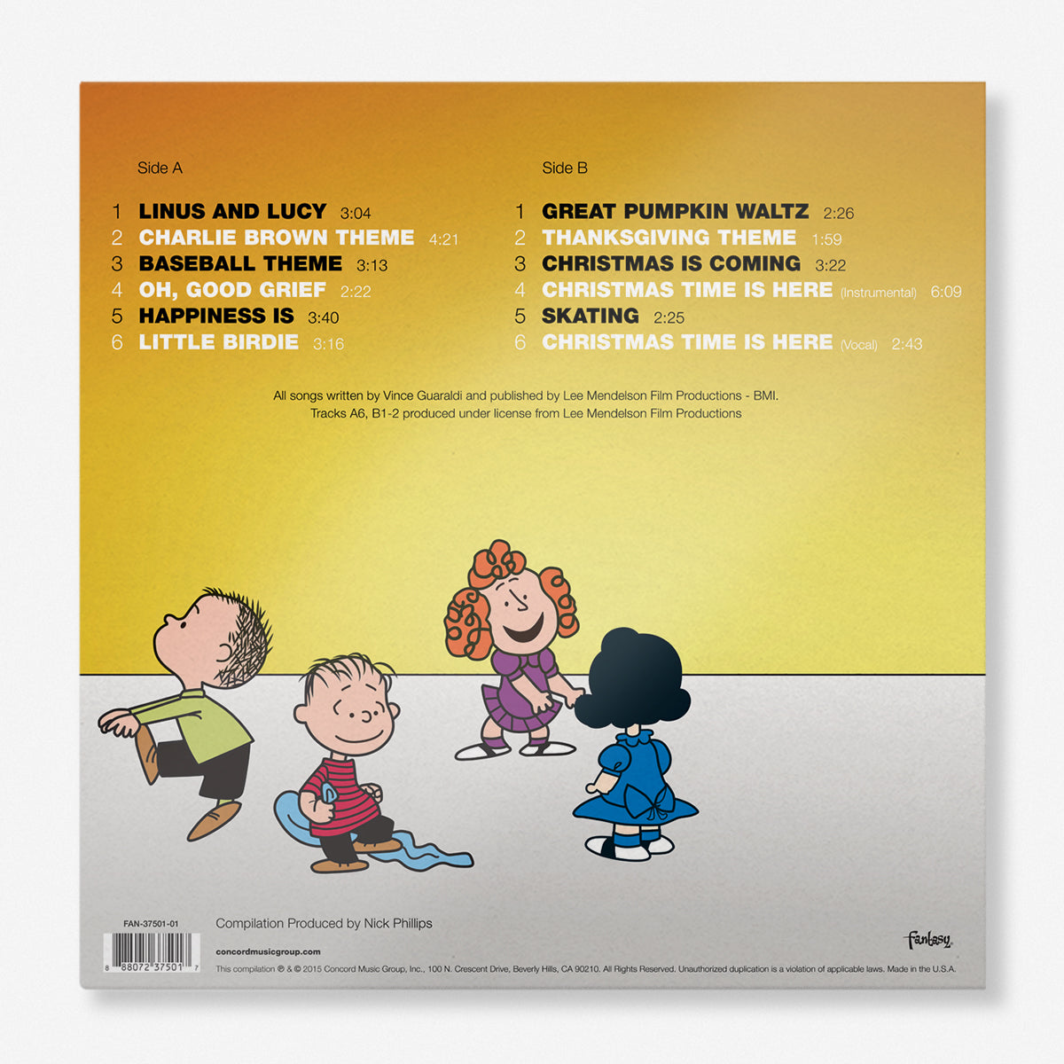 Peanuts Greatest Hits Vinyl Record