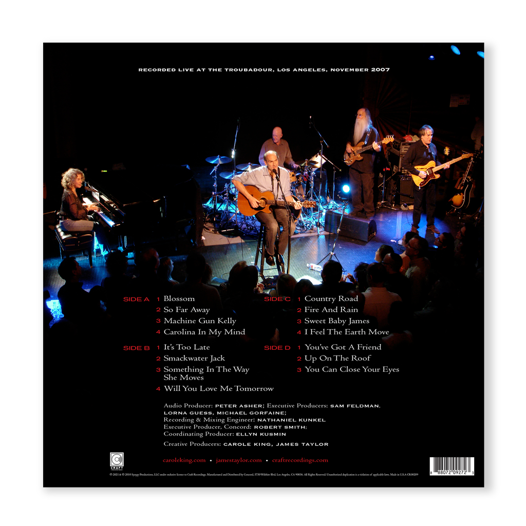 Live at The Troubadour Music CD