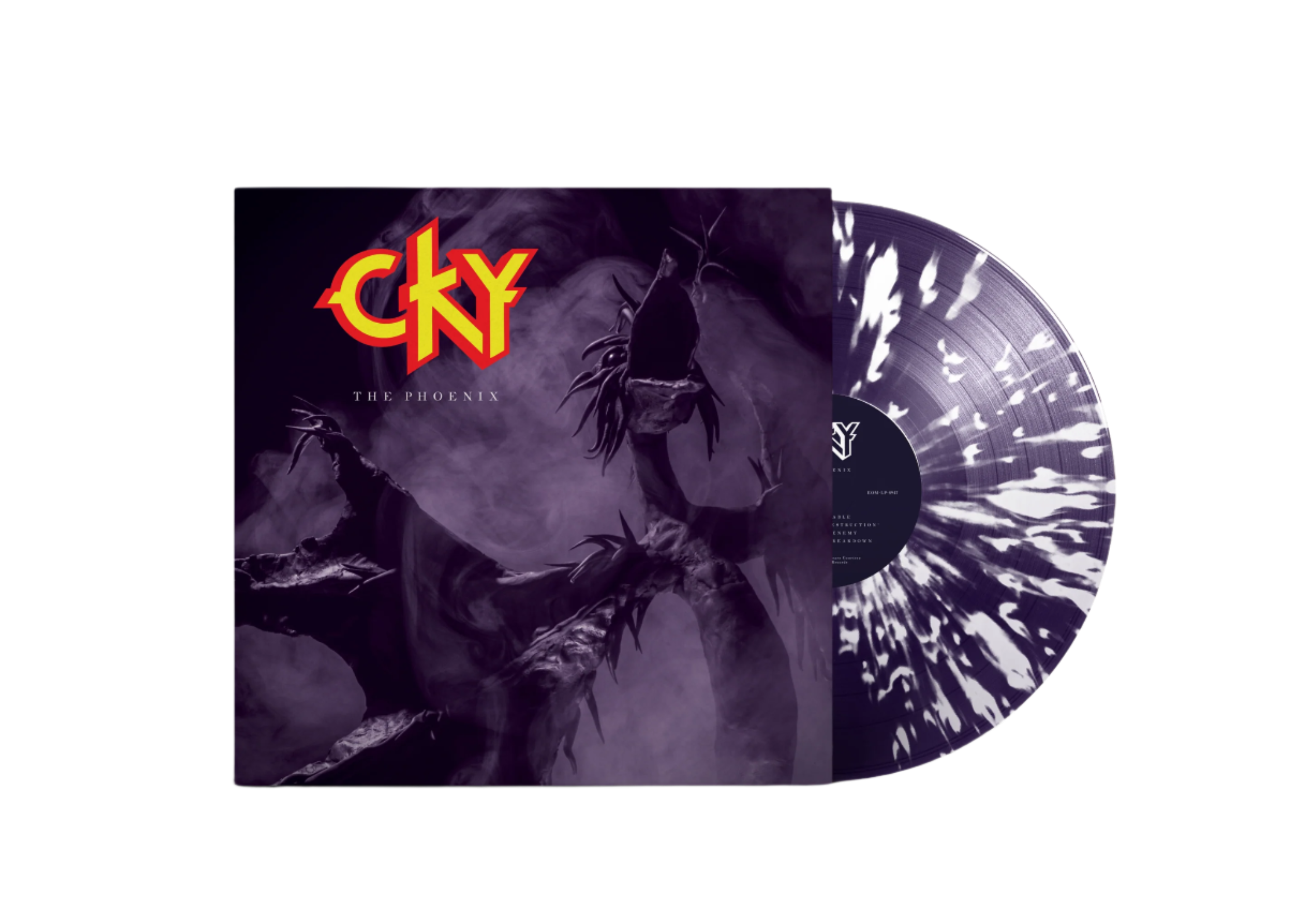 CKY - "The Phoenix" Purple w/ White Splatter Vinyl Record