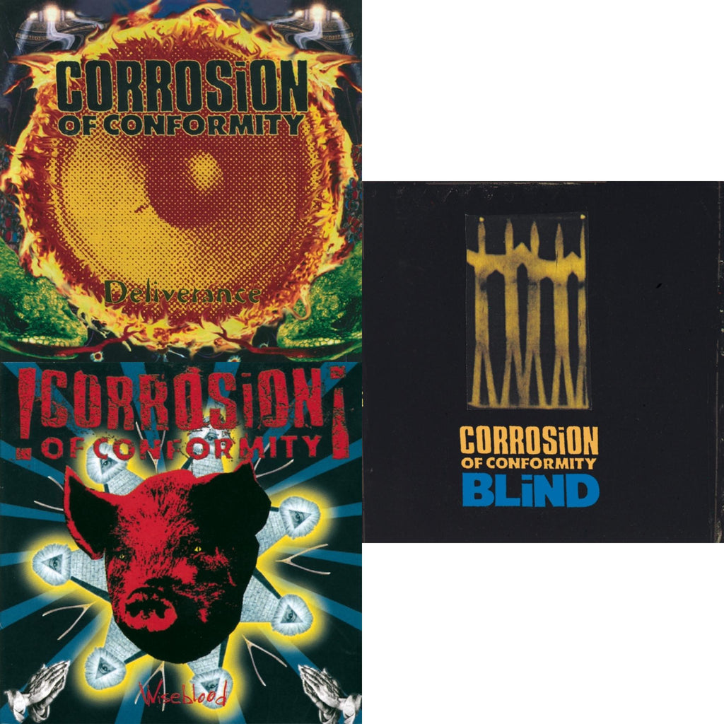 Corrosion Of Conformity - Deliverance & Wiseblood & Blind - CD Bundle
