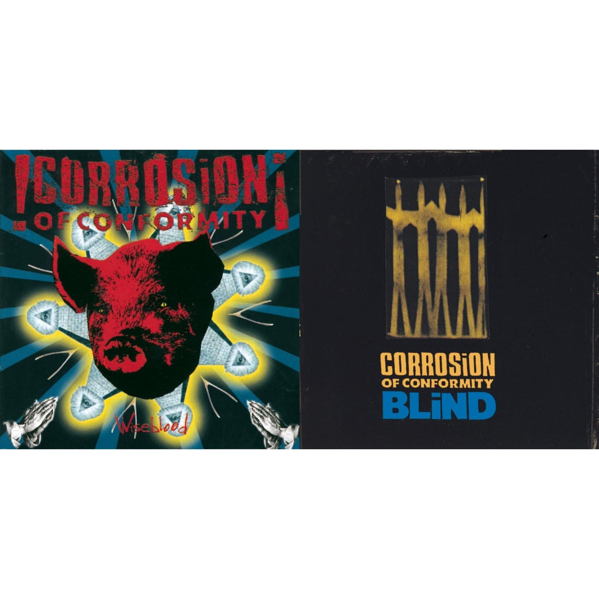 Corrosion Of Conformity - Wiseblood & Blind - CD Bundle